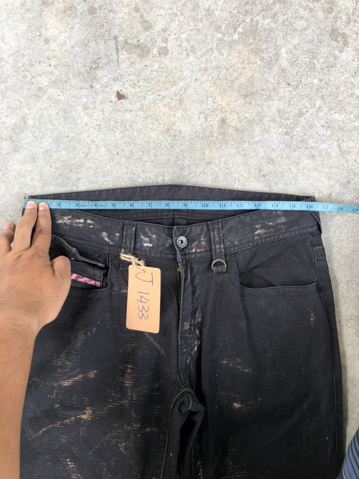If Six Was Nine Nicole Club Flared Jeans Wax Jeans Distressed Size US 32 / EU 48 - 21 Thumbnail