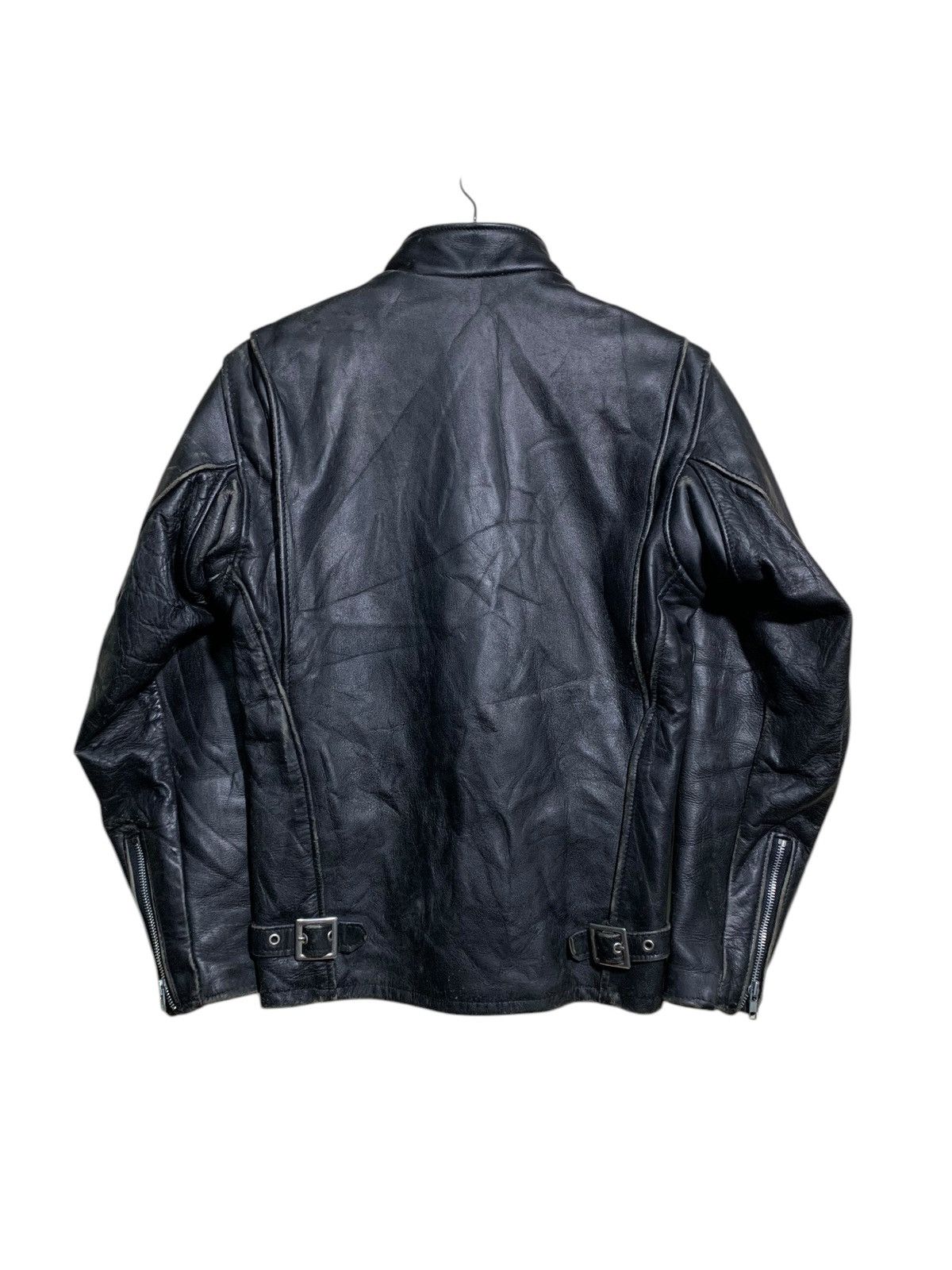 Schott 🔥SCHOTT LEATHER BIKERS JACKETS Size US S / EU 44-46 / 1 - 6 Thumbnail