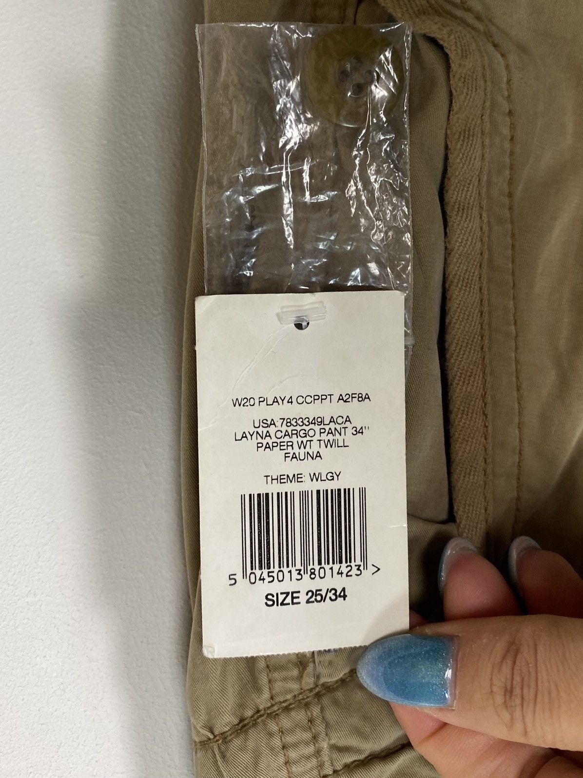 Polo Ralph Lauren Polo Jeans Company Womens Layna Cargo Pants Size 25/34 Brown Size 34" / US 12 / IT 48 - 4 Thumbnail