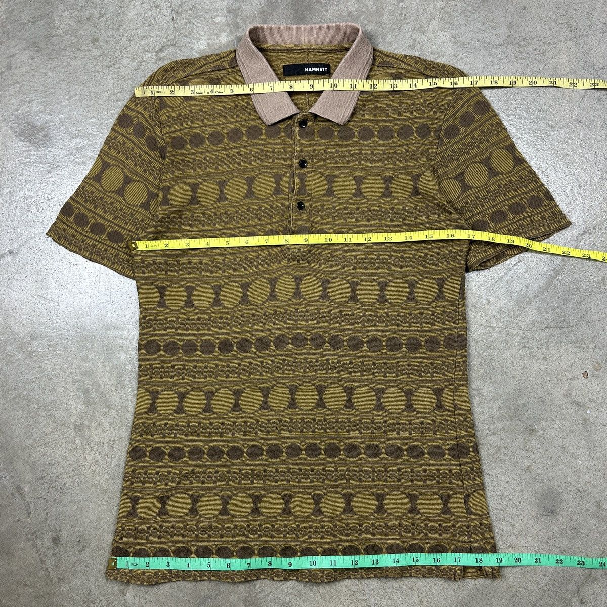 Katharine Hamnett London Hamnett - Abstract Polo Size US S / EU 44-46 / 1 - 10 Thumbnail