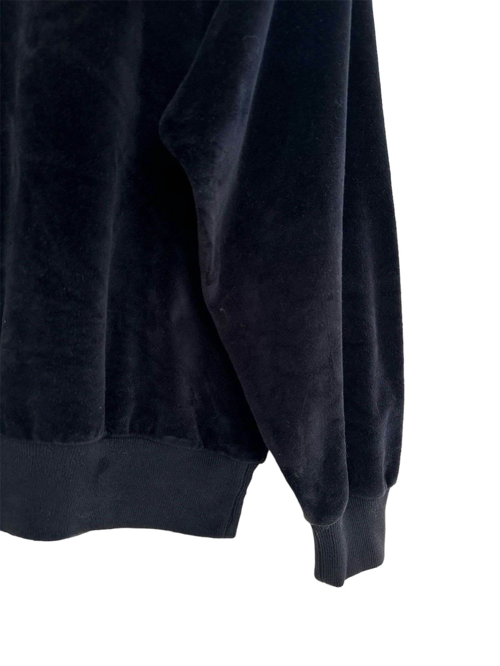 Celine VINTAGE CELINE MONSIEUR VELVET SWEATSHIRT Size US M / EU 48-50 / 2 - 4 Thumbnail