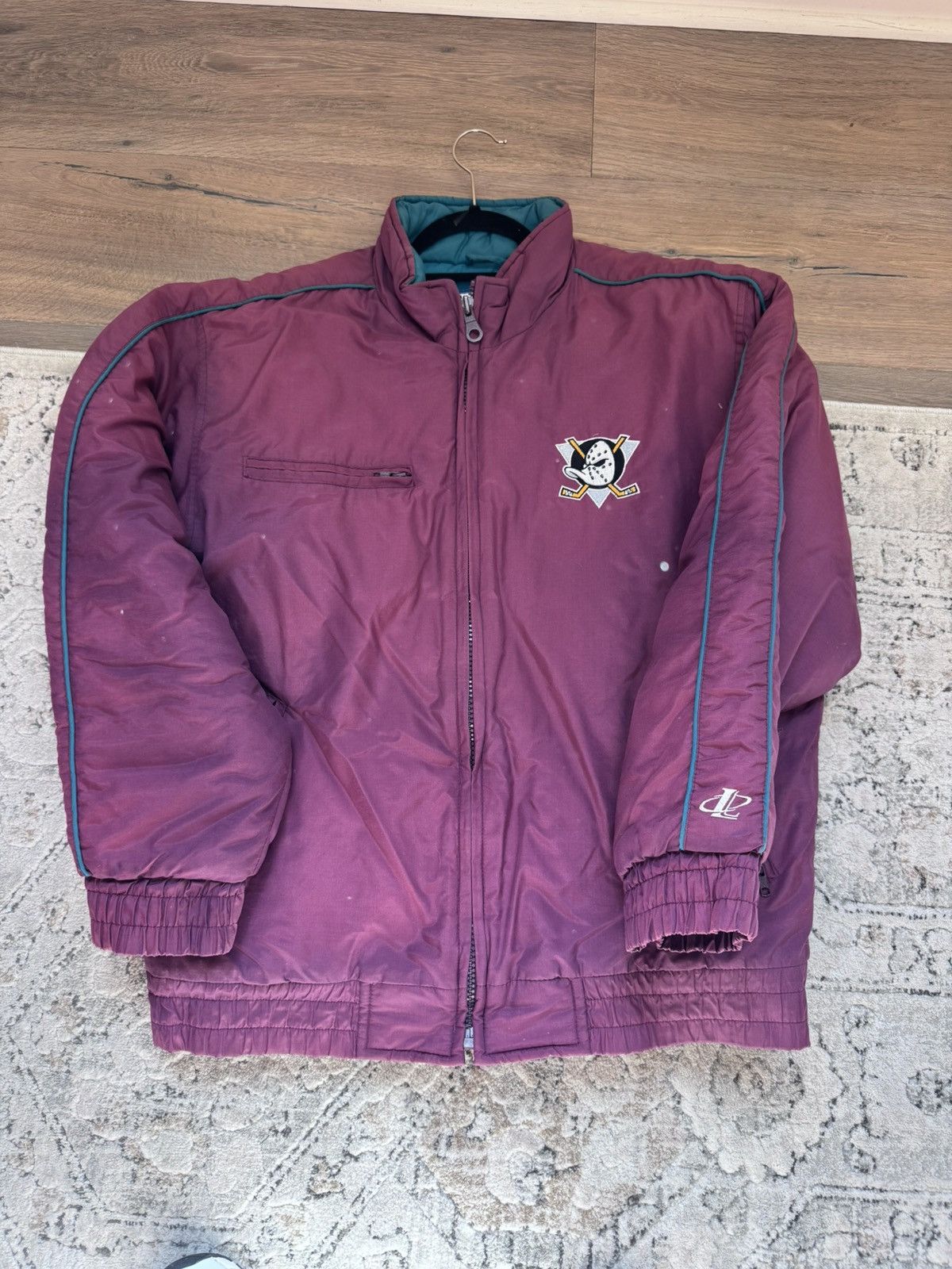 Logo Athletic Vintage Logo Athletic Mighty Ducks Puffer Jacket Size US M / EU 48-50 / 2 - 1 Thumbnail