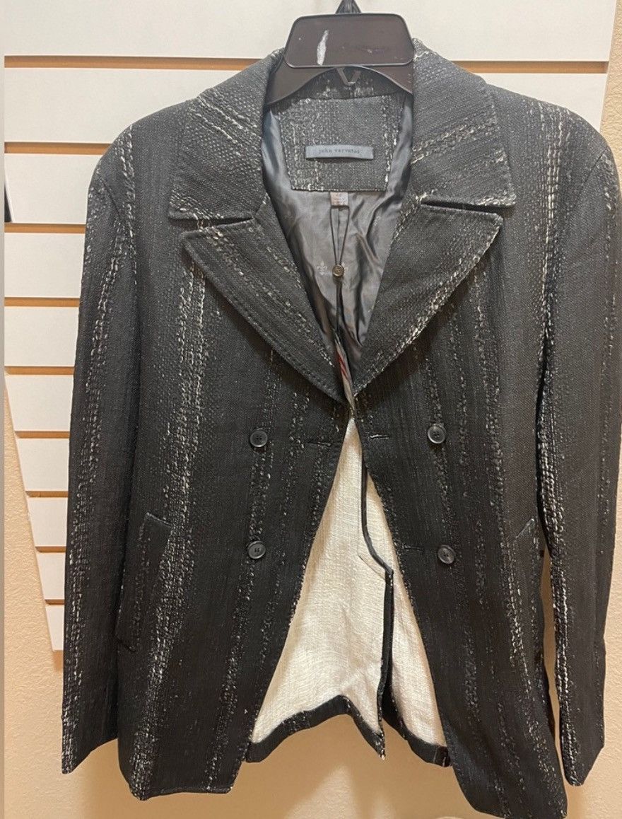 John Varvatos Double-breasted slim fit Jacket. 48 Size US M / EU 48-50 / 2 - 5 Thumbnail