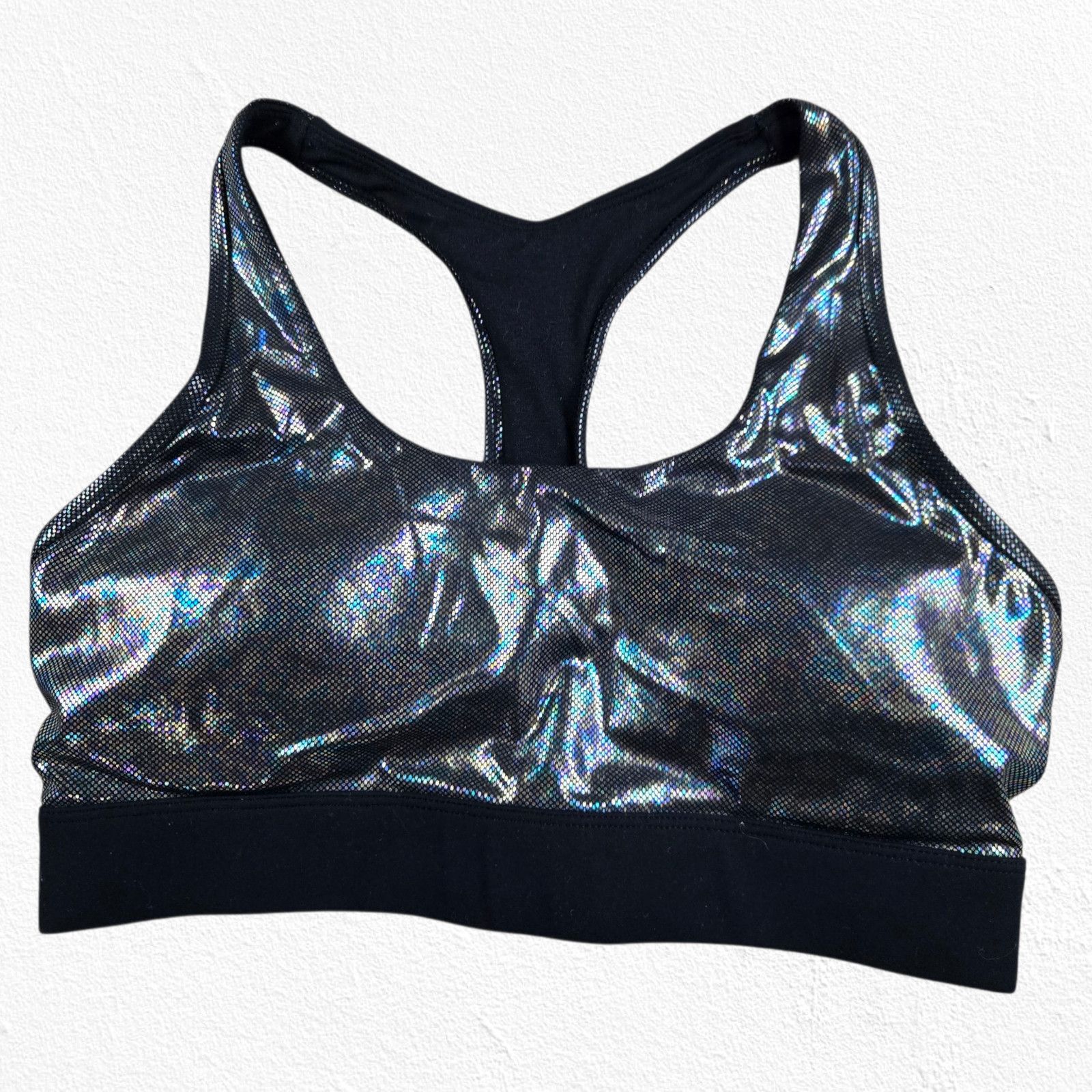 Other Zyia Active Disco Luxe Sports Bra Racerback Size Small Size ONE SIZE - 2 Thumbnail