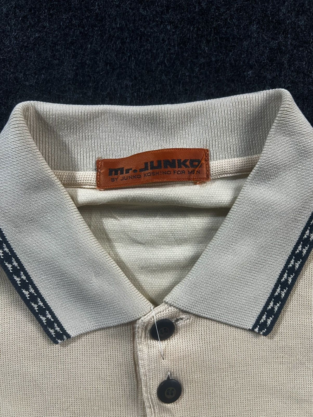 Mr. Junko Mr Junko Shimada Long Sleeve Polo Logo Size US XL / EU 56 / 4 - 3 Thumbnail