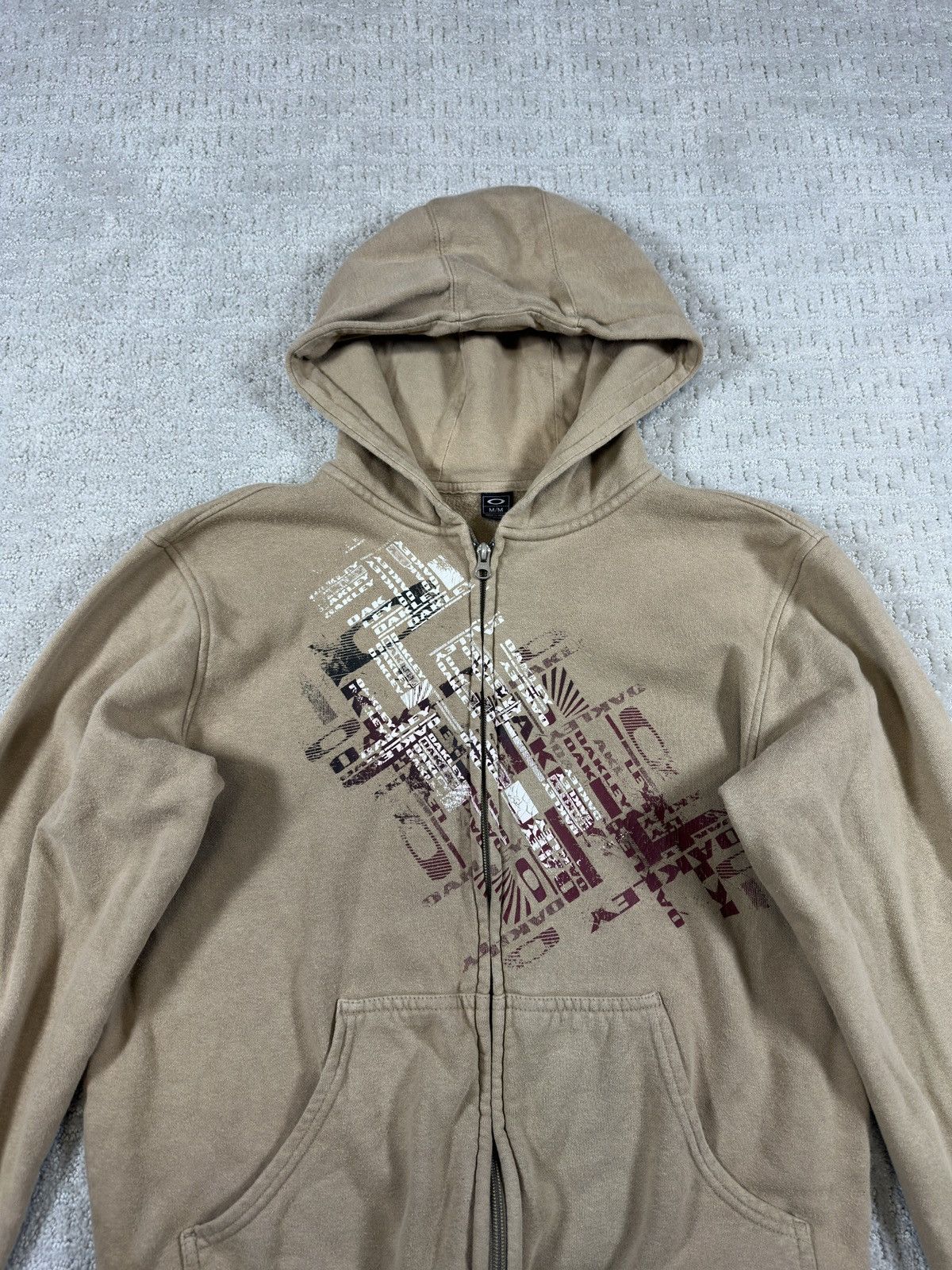 Oakley Vintage Oakley Medium Tan hoodie Size US M / EU 48-50 / 2 - 1 Thumbnail