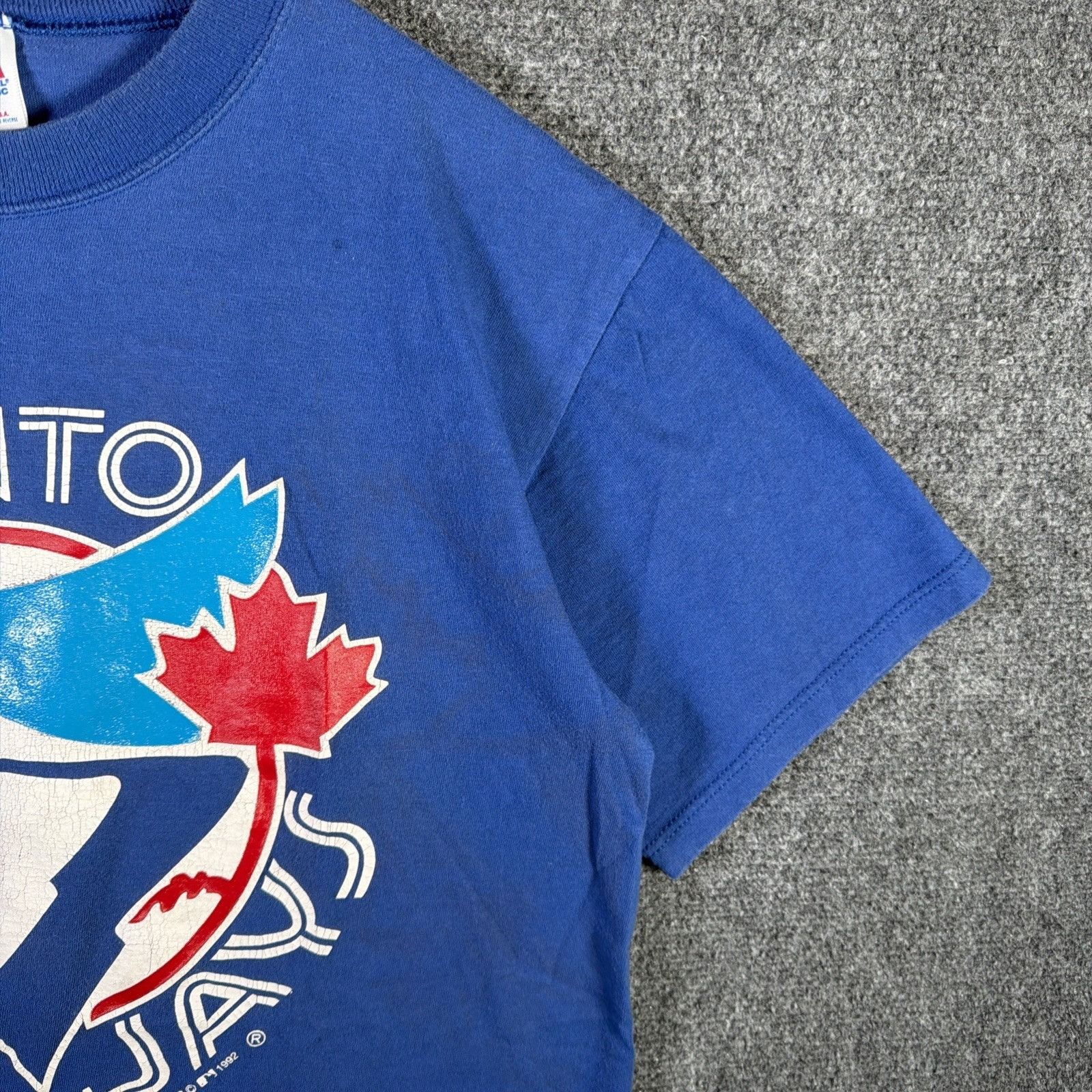 MLB Vintage Toronto Blue Jays Shirt Mens Large Blue 90s Baseball Size US L / EU 52-54 / 3 - 3 Thumbnail