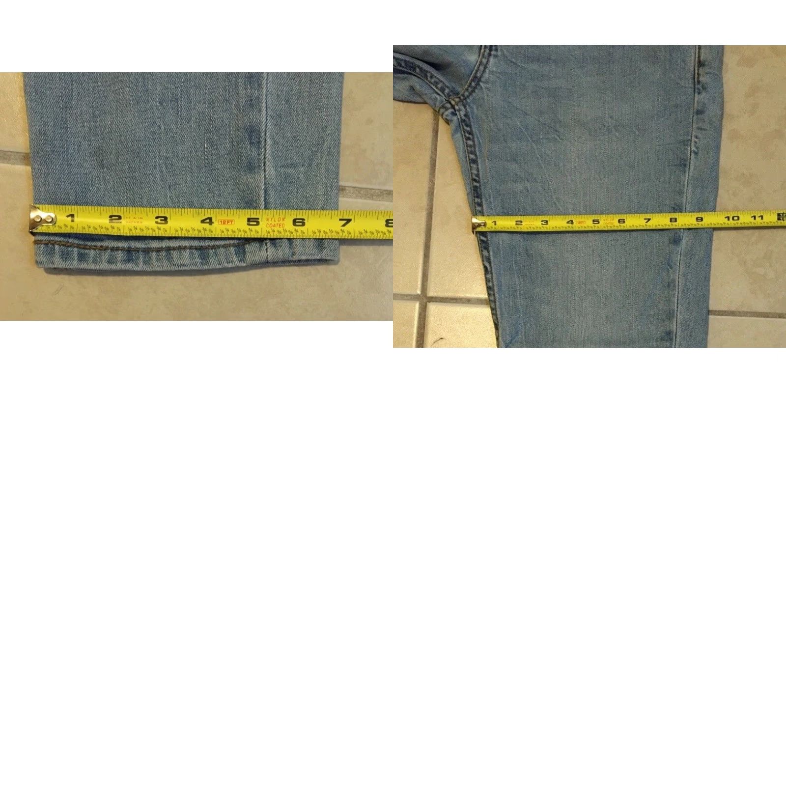 Levi's VINTAGE Levi's Jeans 511 30 Slim Fit Distressed Straight 90s Grunge Biker Punk Cowboy Western USA Mens Blue Denim Clothing Jeans 30 (Regular) Size US 30 / EU 46 - 9 Thumbnail