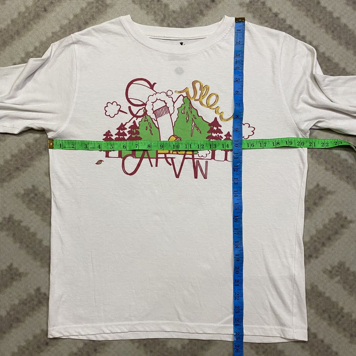 go slow caravan GO SLOW CARAVAN Camping/Outdoor Life Long Sleeve T-shirt Size US M / EU 48-50 / 2 - 7 Thumbnail