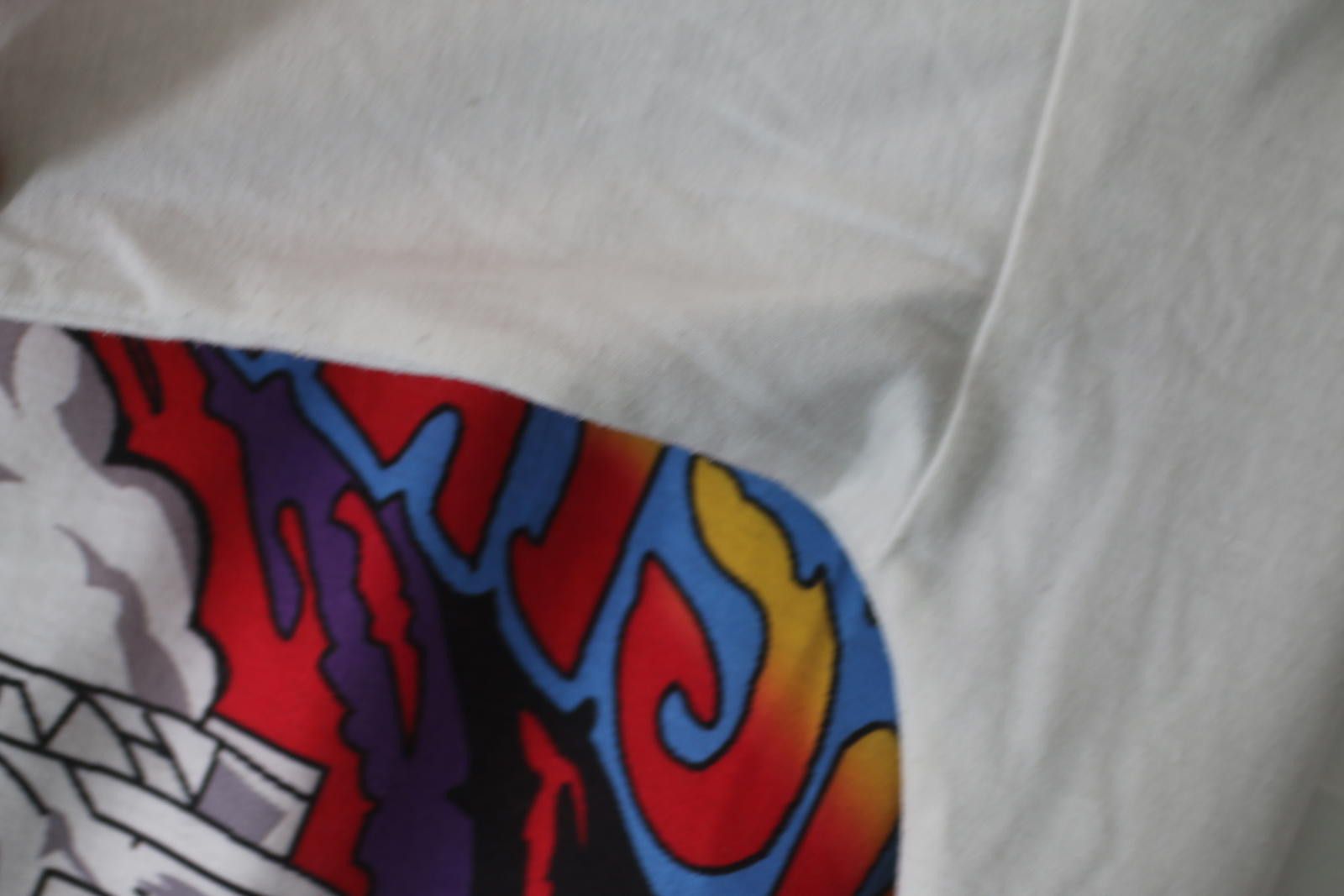 Shein Racing Graphic T-Shirt White Drift Car Print Size S SHEIN Size US S / EU 44-46 / 1 - 8 Thumbnail