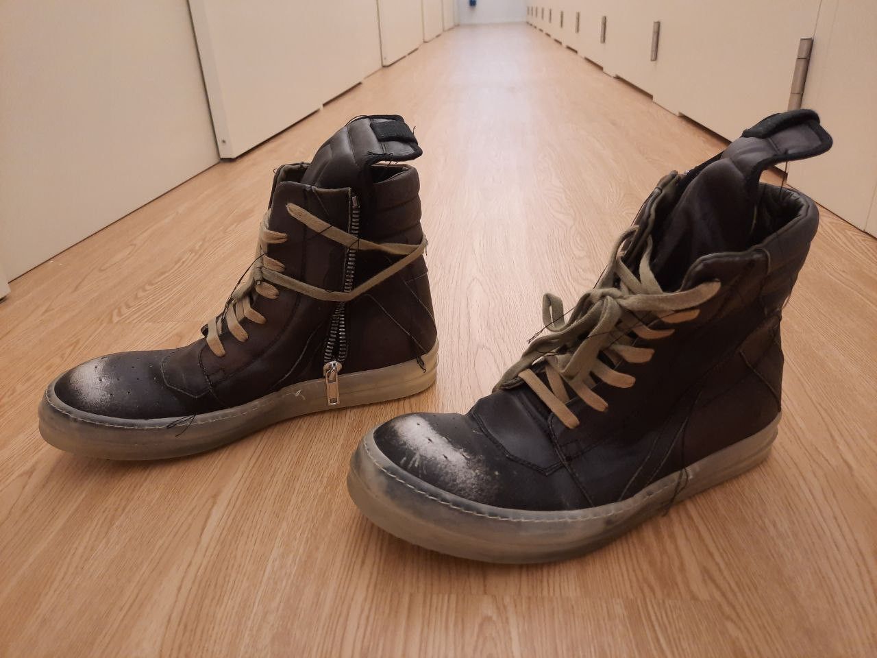 Rick Owens SS19 Blue Jay Babel Geobasket Size US 10 / EU 43 - 2 Thumbnail