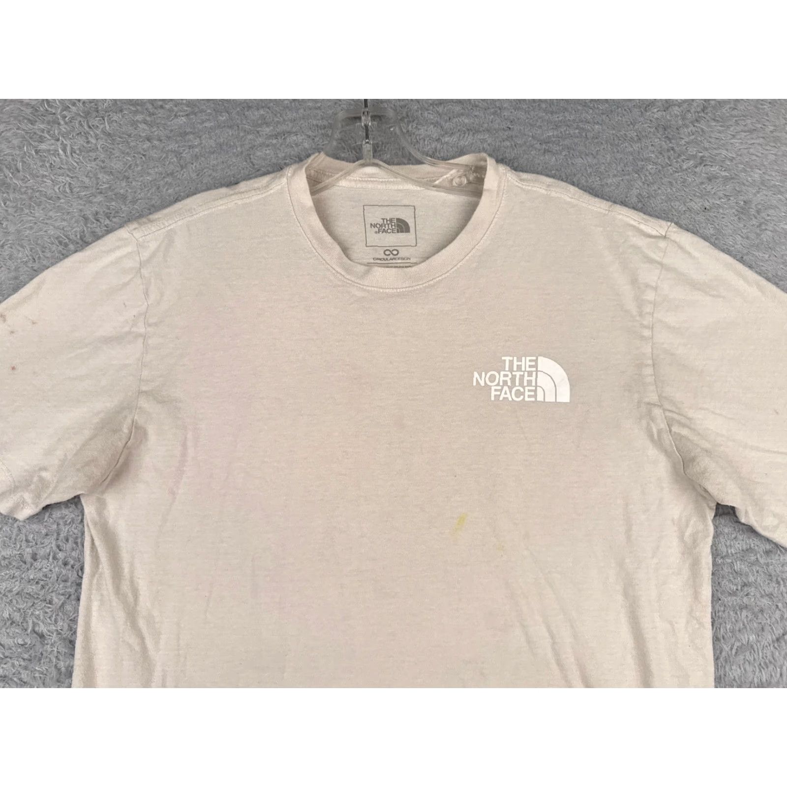 The North Face The North Face Shirt Men M Ivory Short Sleeve Crew Neck T-Shirt All Seasons Breathable Outdoor 90s? Size US M / EU 48-50 / 2 - 4 Thumbnail