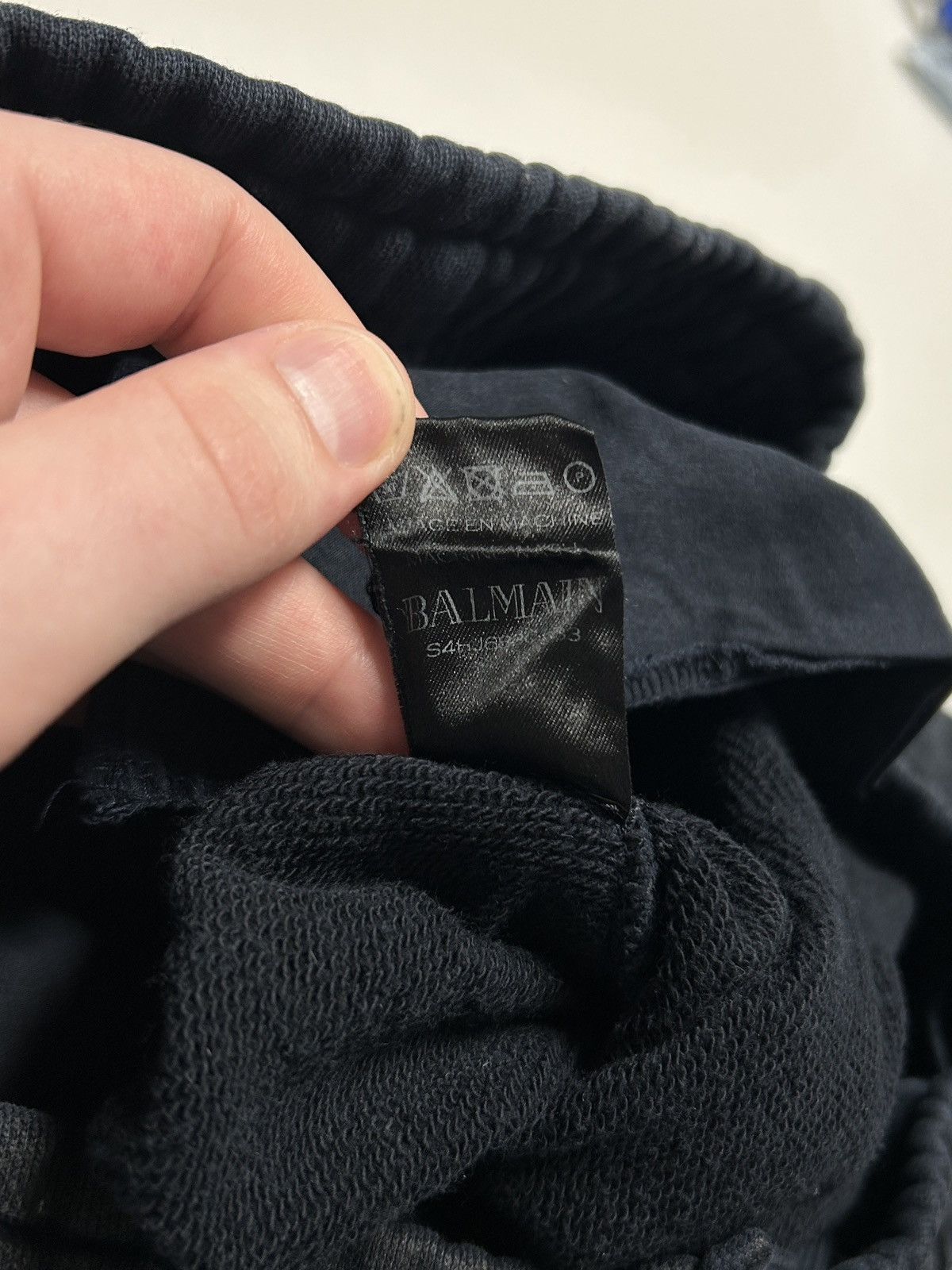 Balmain SS2014 Waxed Biker Sweatpants Size US 32 / EU 48 - 9 Thumbnail