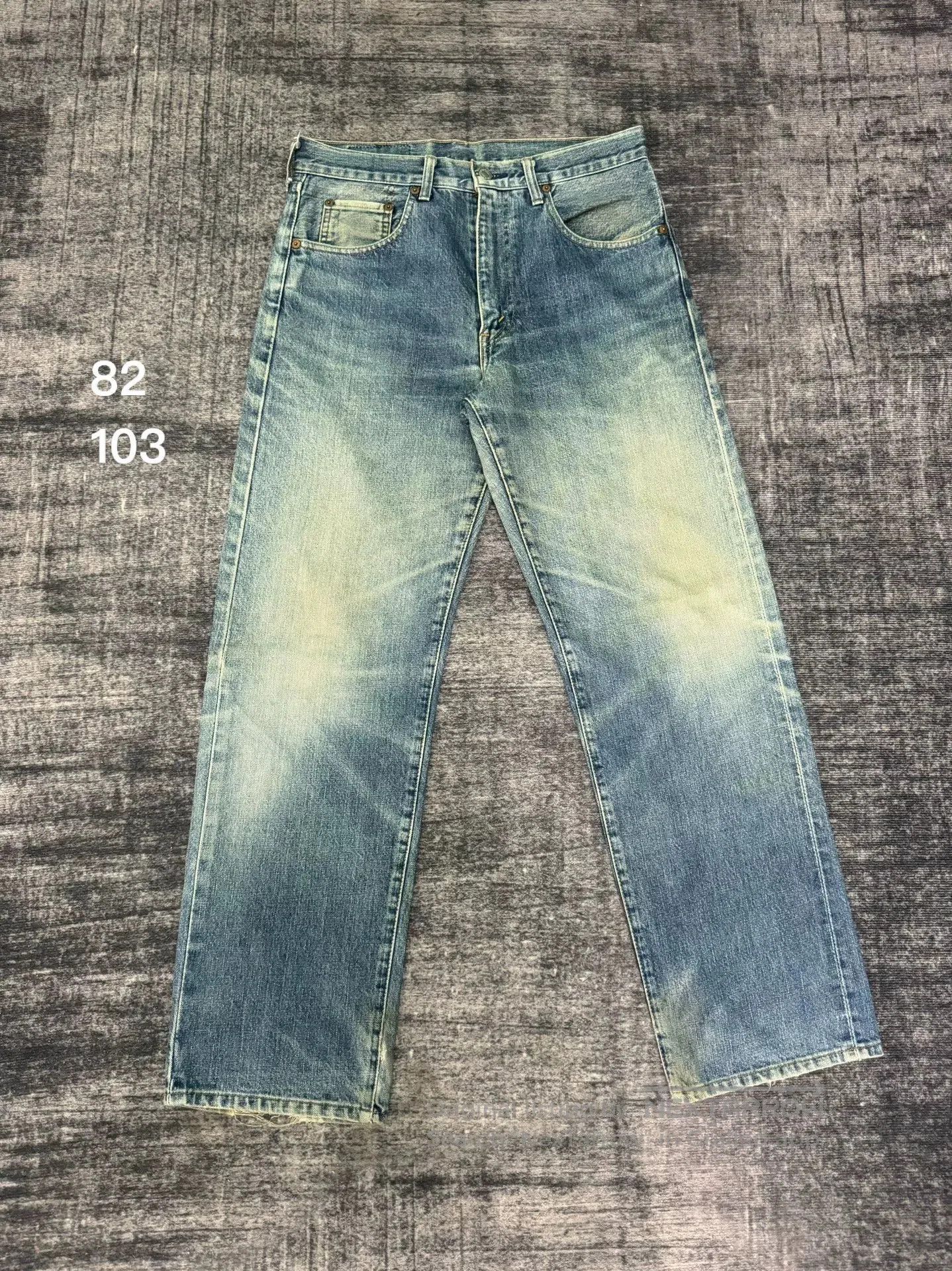 Levi's Vintage Levi's 502xx Big E Jeans. Size US 35 - 1 Thumbnail