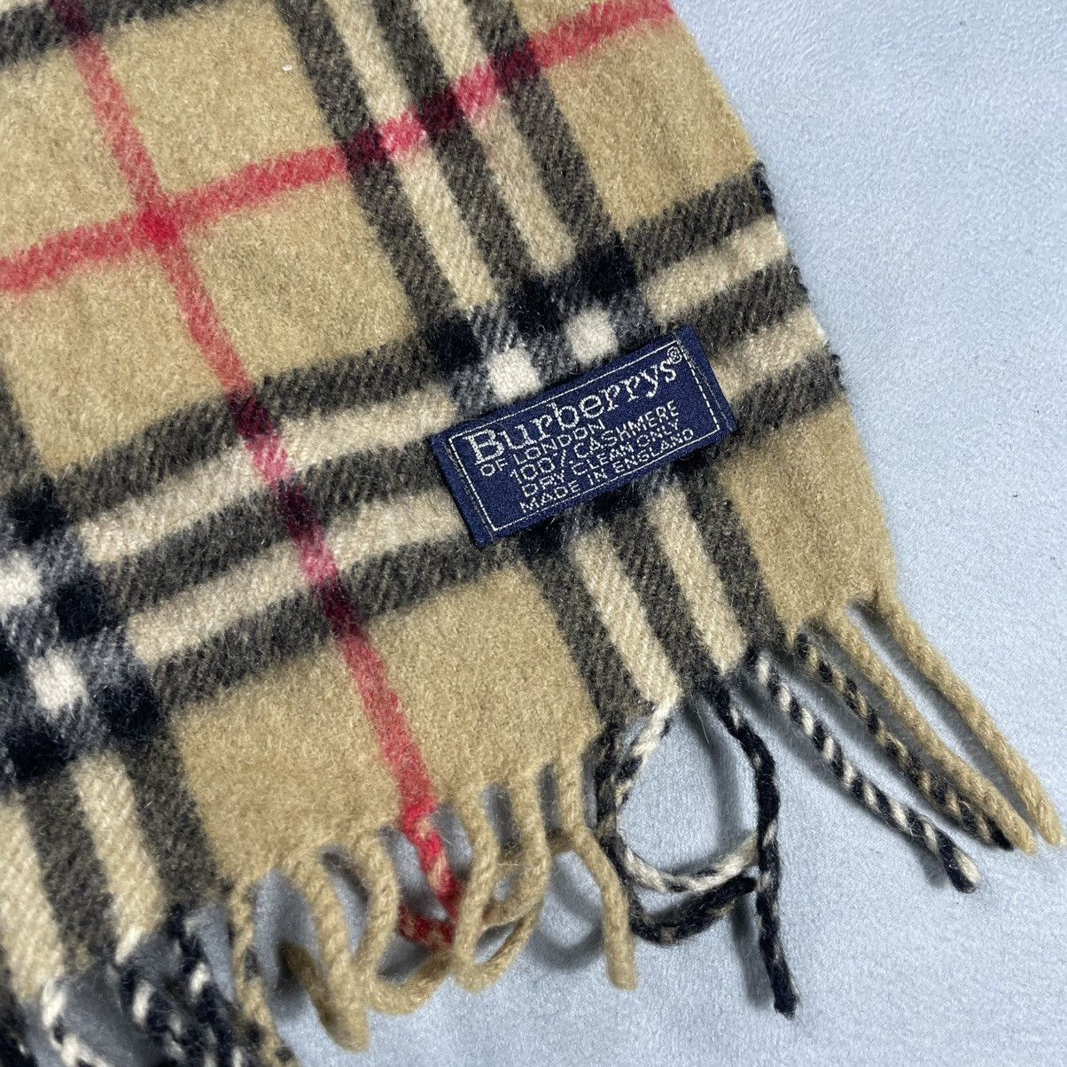 Burberry BURBERRY NOVAPLAID CASHMERE SCARVES Size ONE SIZE - 3 Thumbnail