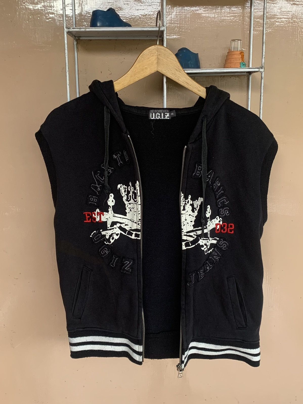 Japanese Brand Ugiz-Japanese vest hoodie styled Size US M / EU 48-50 / 2 - 3 Thumbnail