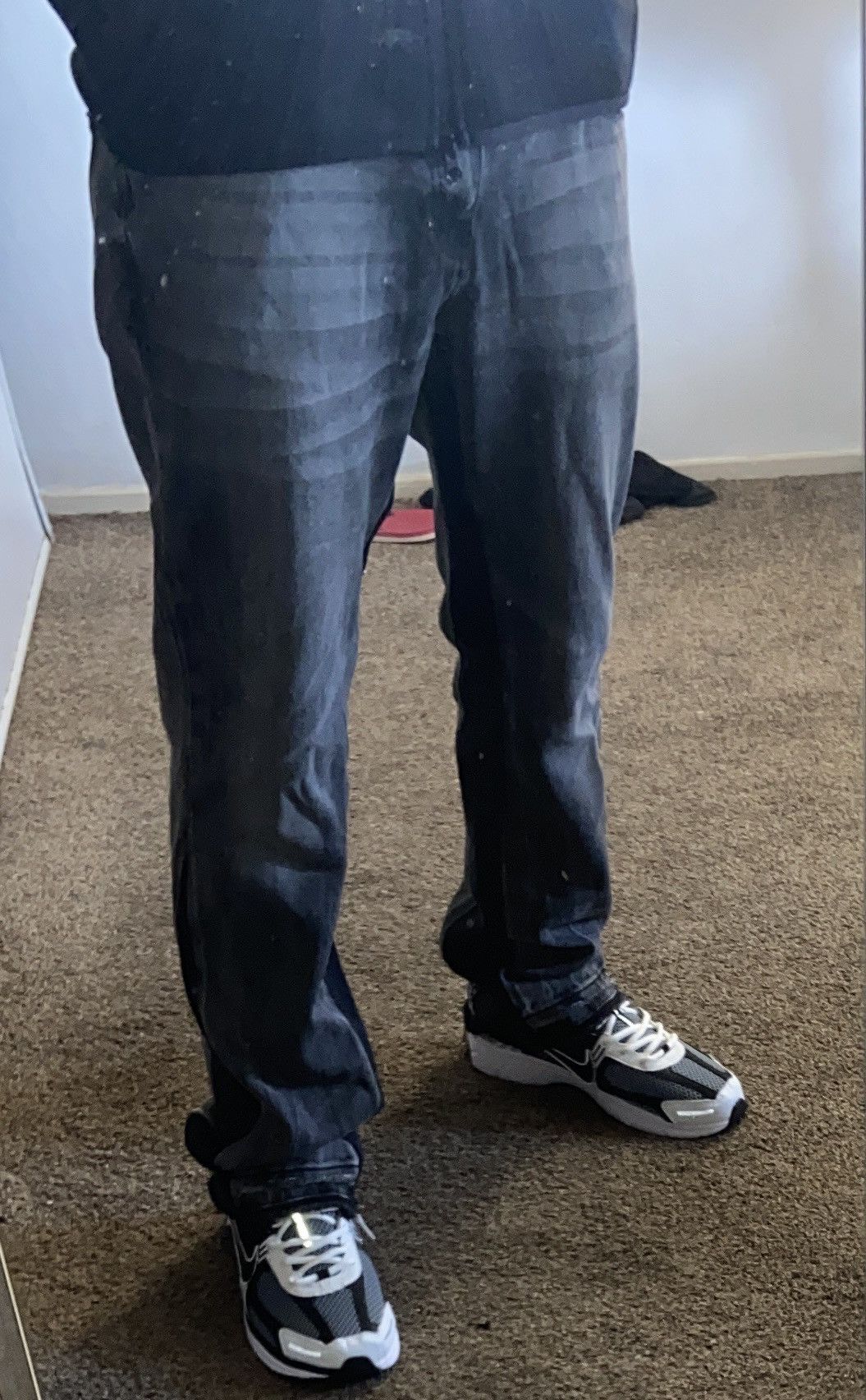 Other Grey and black flared jeans siarr size 34 Size US 34 / EU 50 - 8 Thumbnail