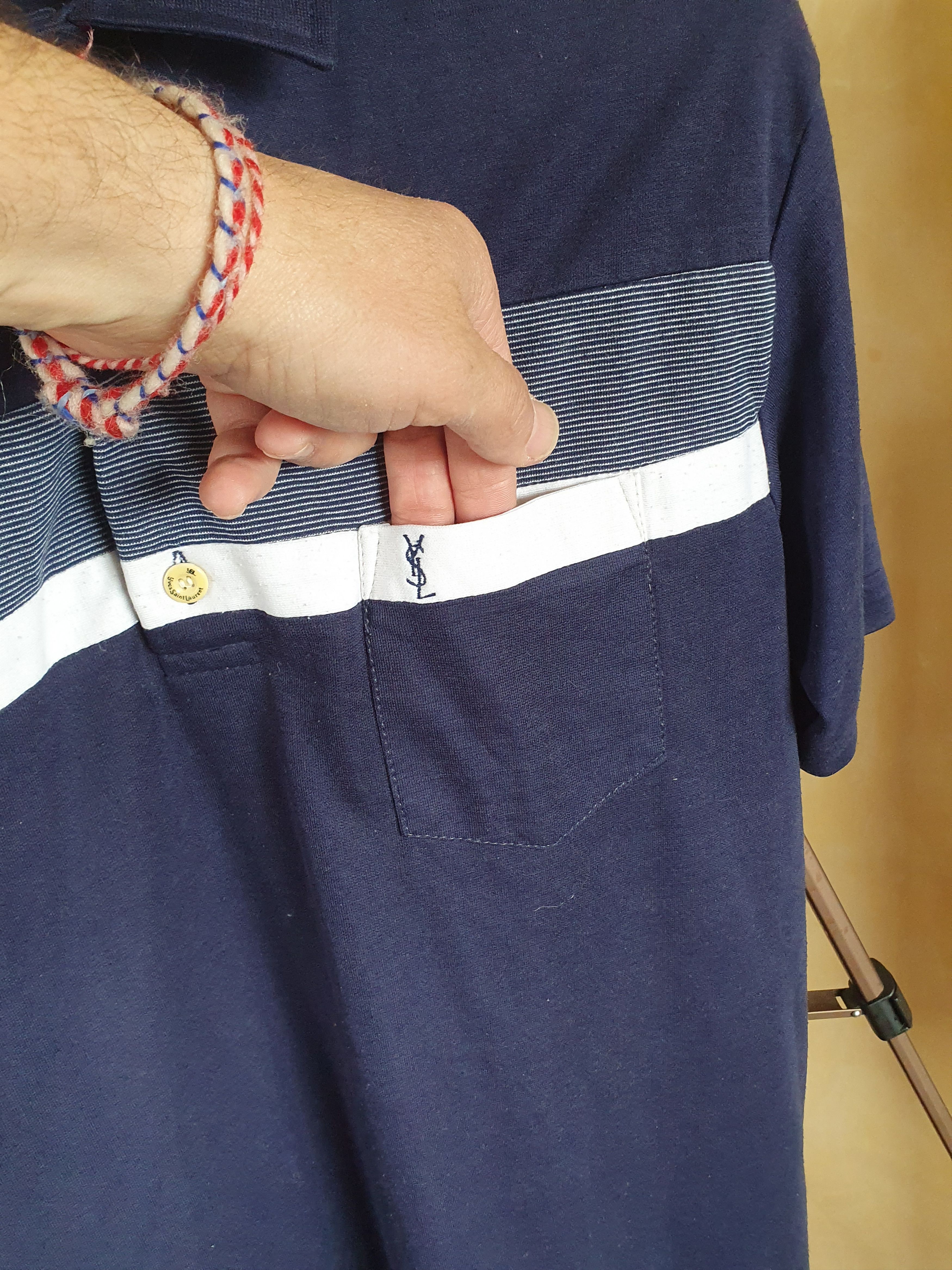 Vintage Yves Saint Laurent Sports Wear Polo t-shirt sz M Size US M / EU 48-50 / 2 - 4 Thumbnail