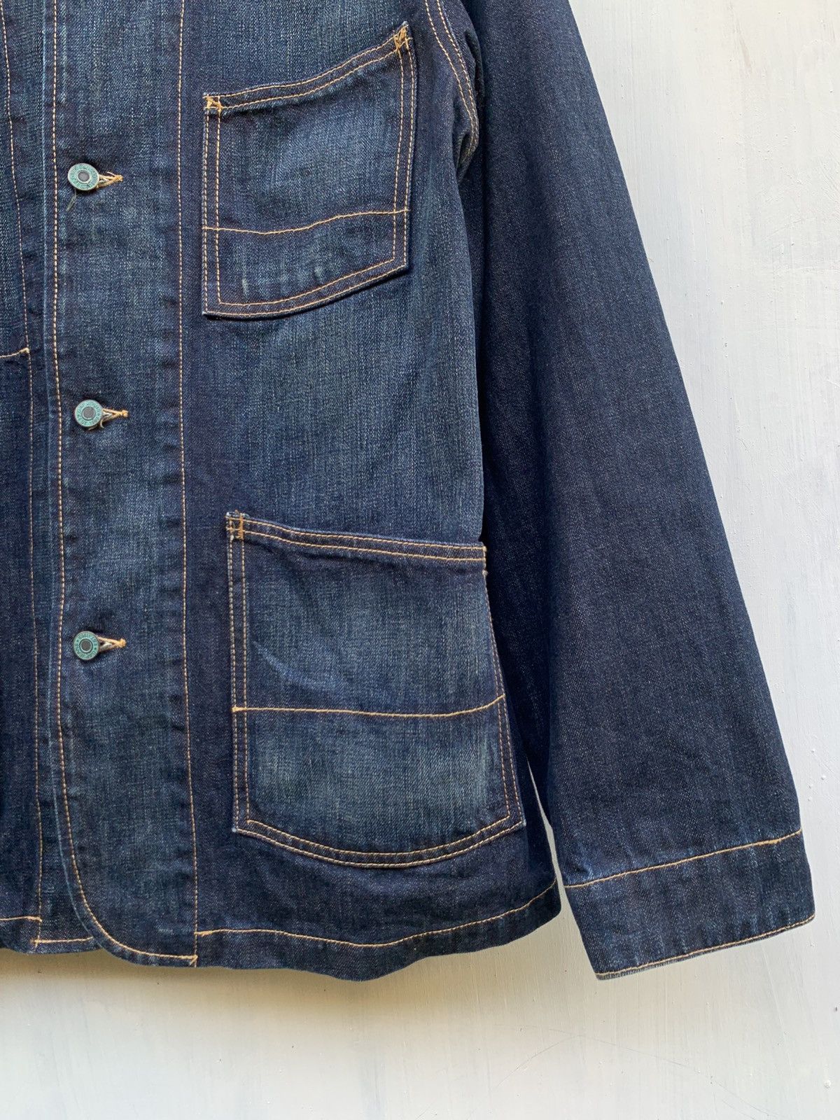 Gap Vintage FALL 2003 GAP chore denim jacket Size US M / EU 48-50 / 2 - 2 Thumbnail