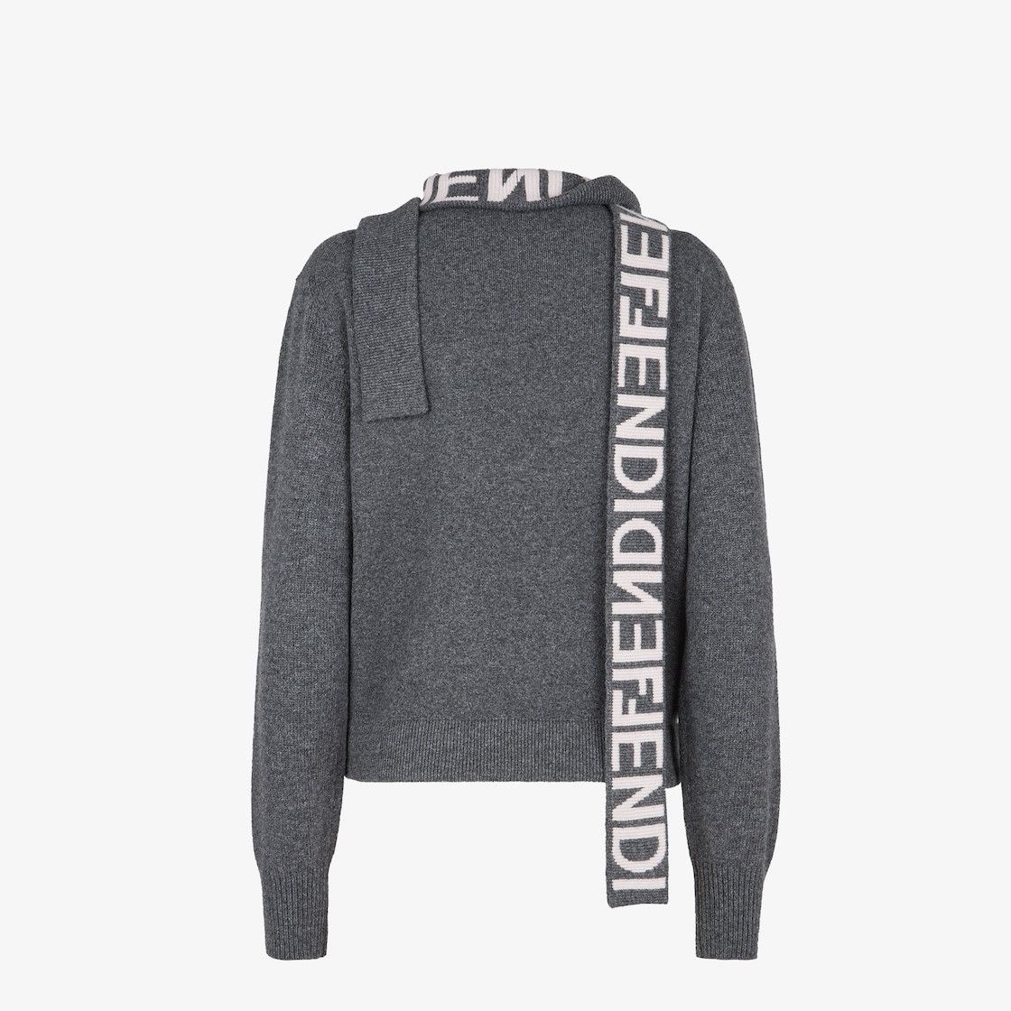 Fendi o1s1wg110225 Jumper in Grey Size XXL / US 16-18 / IT 52-54 - 2 Thumbnail