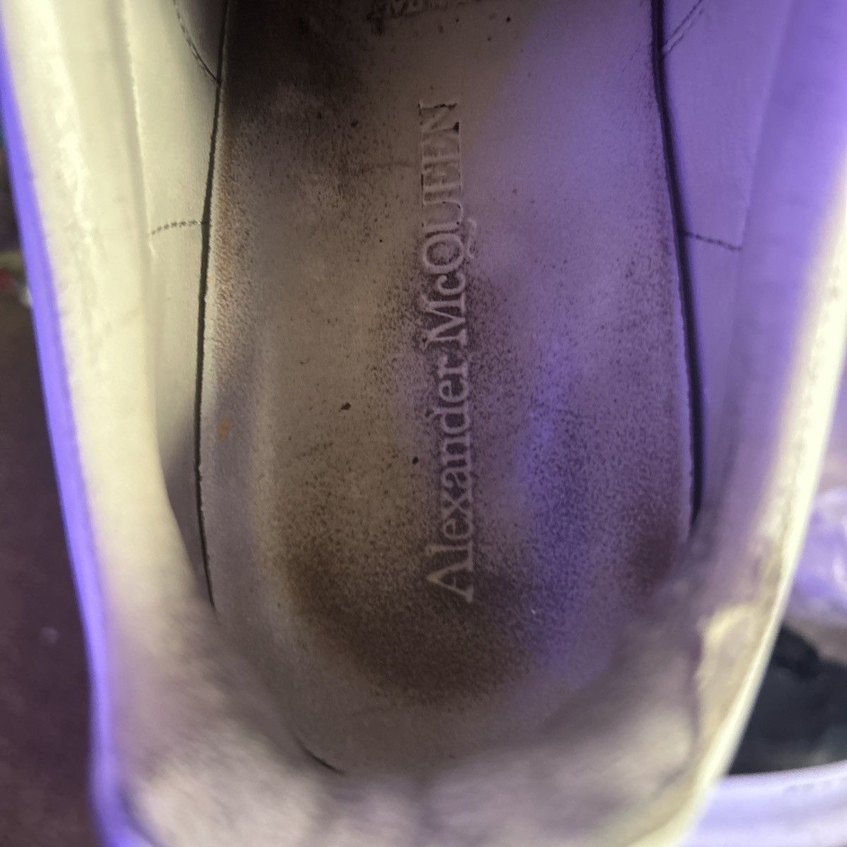 Alexander McQueen Alexander Mcqueens Black and white with Diamonds Size US 10 / EU 43 - 2 Thumbnail