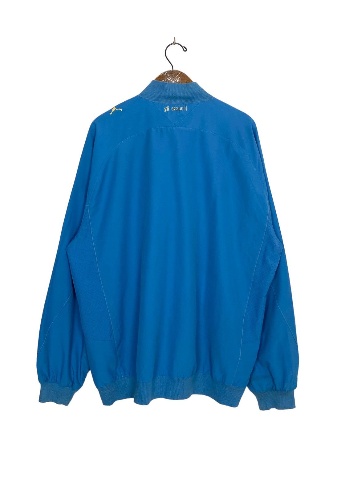 Puma Rare‼️ PUMA ITALY FOOTBALL SOCCER TRACK JACKET Size US XXL / EU 58 / 5 - 5 Thumbnail