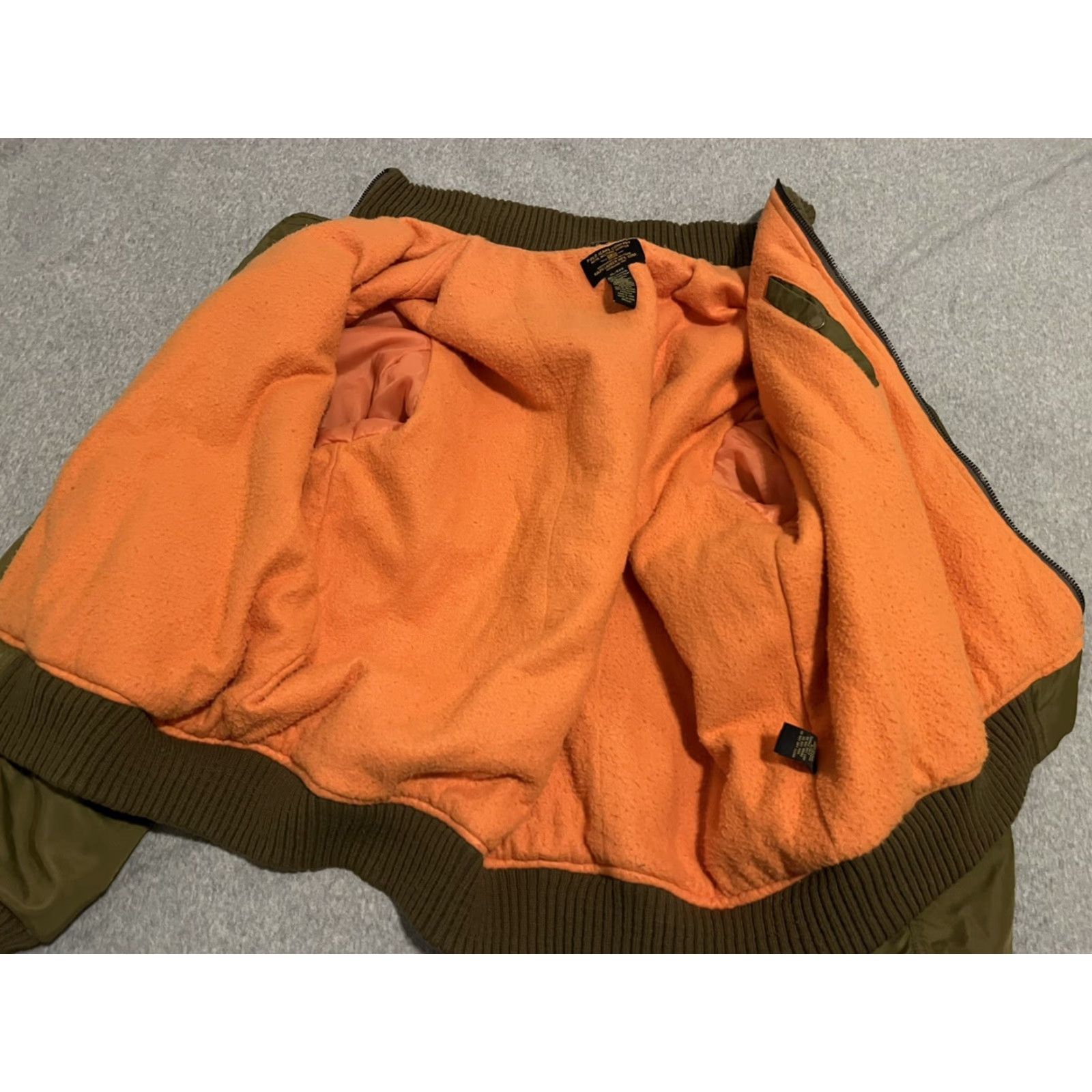 Ralph Lauren VINTAGE Ralph Lauren Polo Jeans Co. Military Surplus Army Green Bomber Jacket Coat XL Men Size US XL / EU 56 / 4 - 2 Thumbnail
