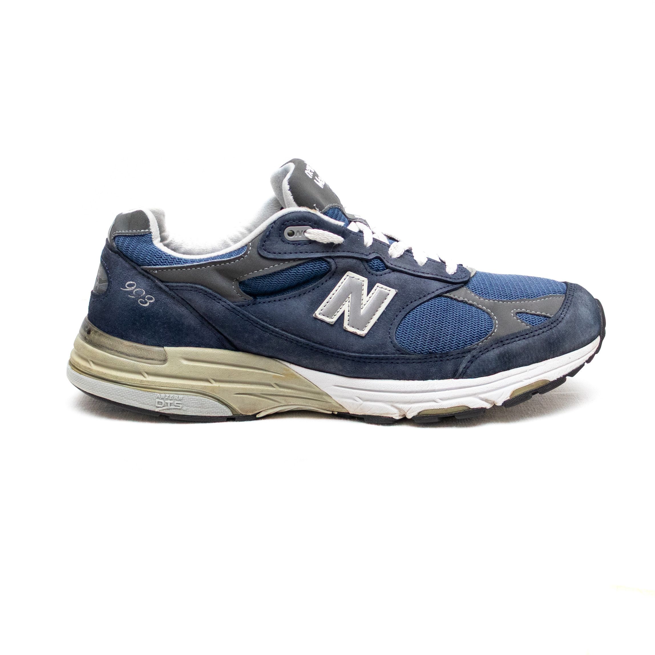 New Balance New Balance 993 Navy Blue Suede Mesh Sneakers Men’s US 11.5 Size US 11.5 / EU 44-45 - 3 Thumbnail