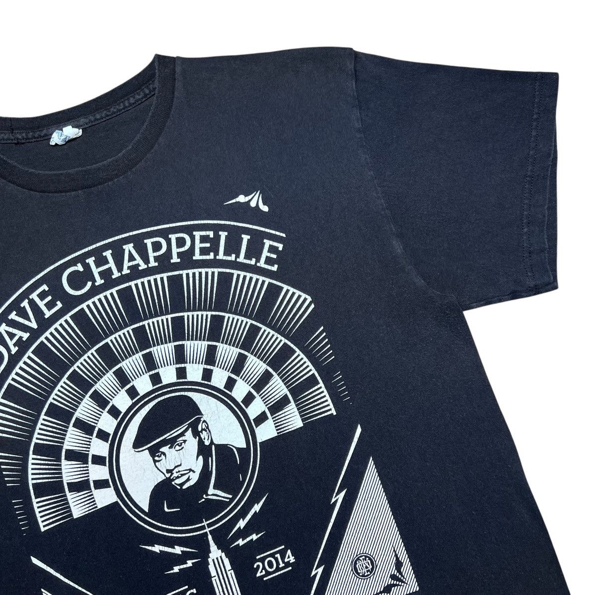 Rap Tees 2014 Dave Chappelle Tour OBEY Radio City Music Hall T-Shirt Size US L / EU 52-54 / 3 - 6 Thumbnail