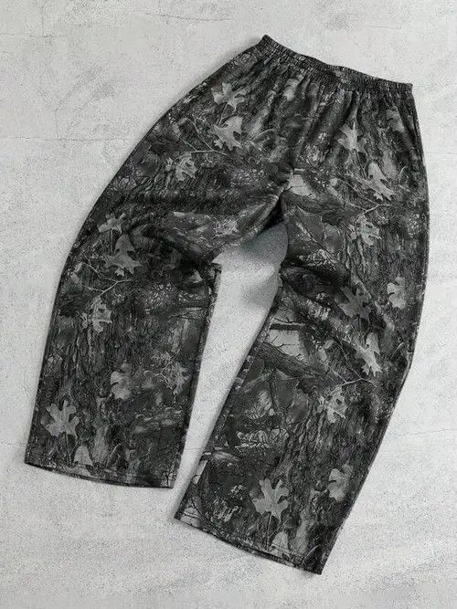 Jean Camo DRIP Y2K Sweatpants Size US 32 / EU 48 - 1 Thumbnail