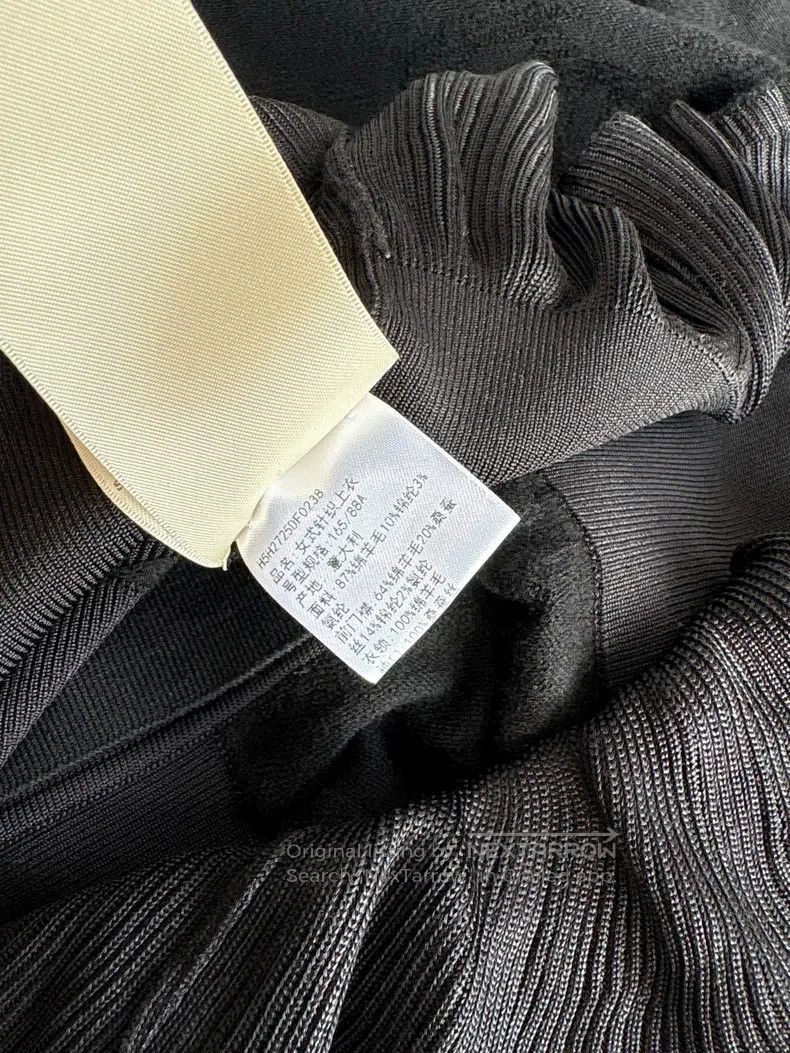 Hermes Hermes Black Cashmere Cardigan Size XS / US 0-2 / IT 36-38 - 9 Thumbnail