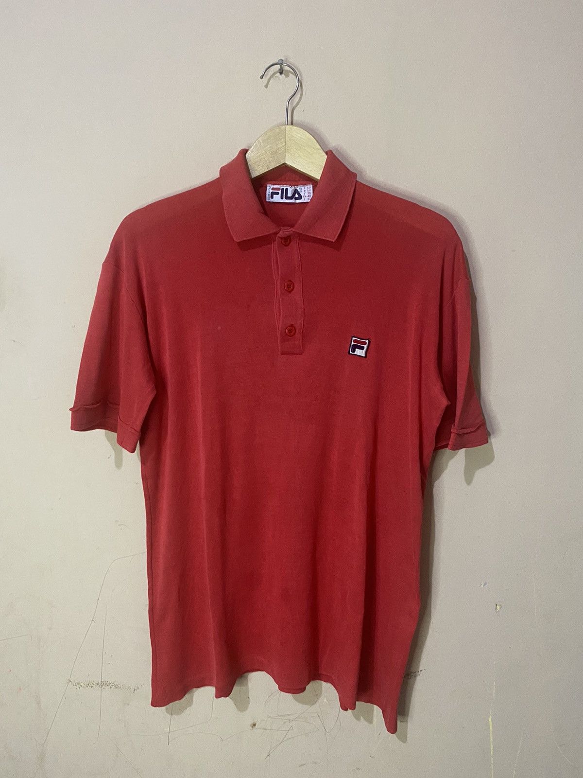 Fila 80s Vtg Fila Tennis Polo Shirt Size US M / EU 48-50 / 2 - 1 Thumbnail