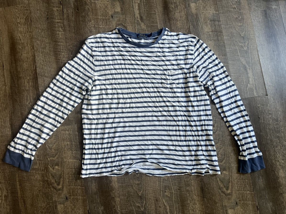 Polo Ralph Lauren Striped Polo Ralph Lauren long sleeve Size US XXL / EU 58 / 5 - 1 Thumbnail
