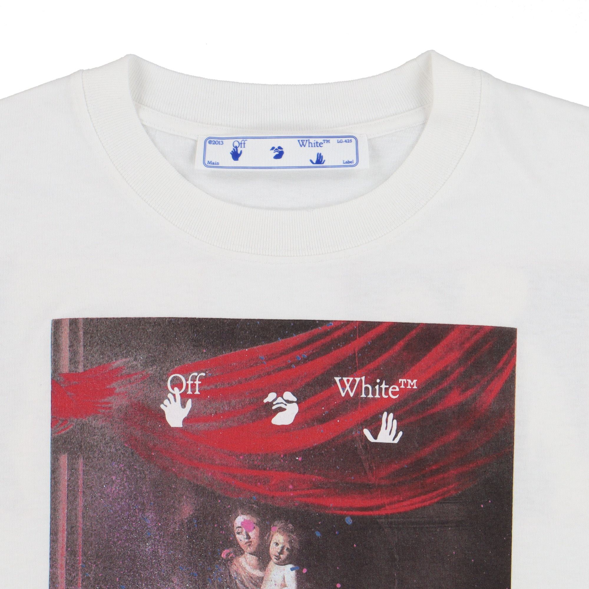 Off-White White Sprayed Caravaggio Arrows T-Shirt Size US XS / EU 42 / 0 - 4 Thumbnail