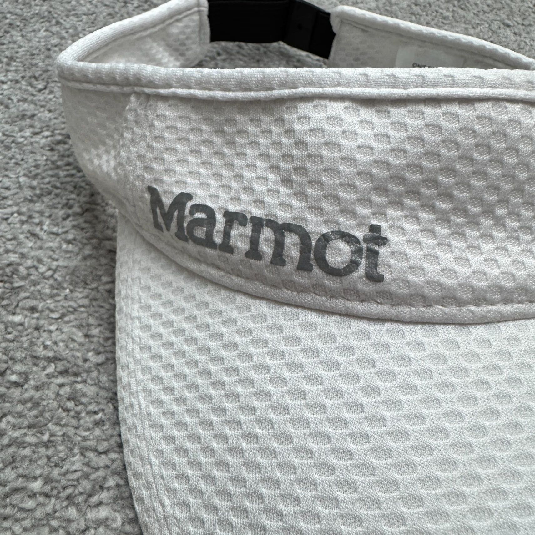 Marmot Marmot Visor Hat Women One Size White Adjustable Sun Size ONE SIZE - 4 Thumbnail