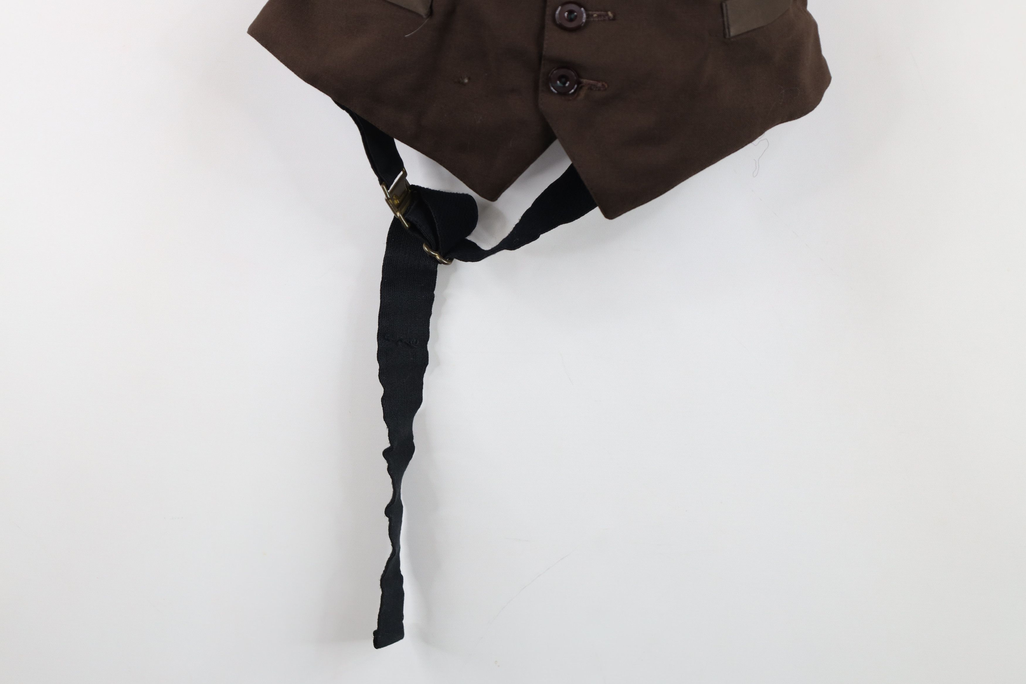 Vintage Vintage 40s 50s Rockabilly Gabardine Tuxedo Suit Vest Size US S / EU 44-46 / 1 - 4 Thumbnail