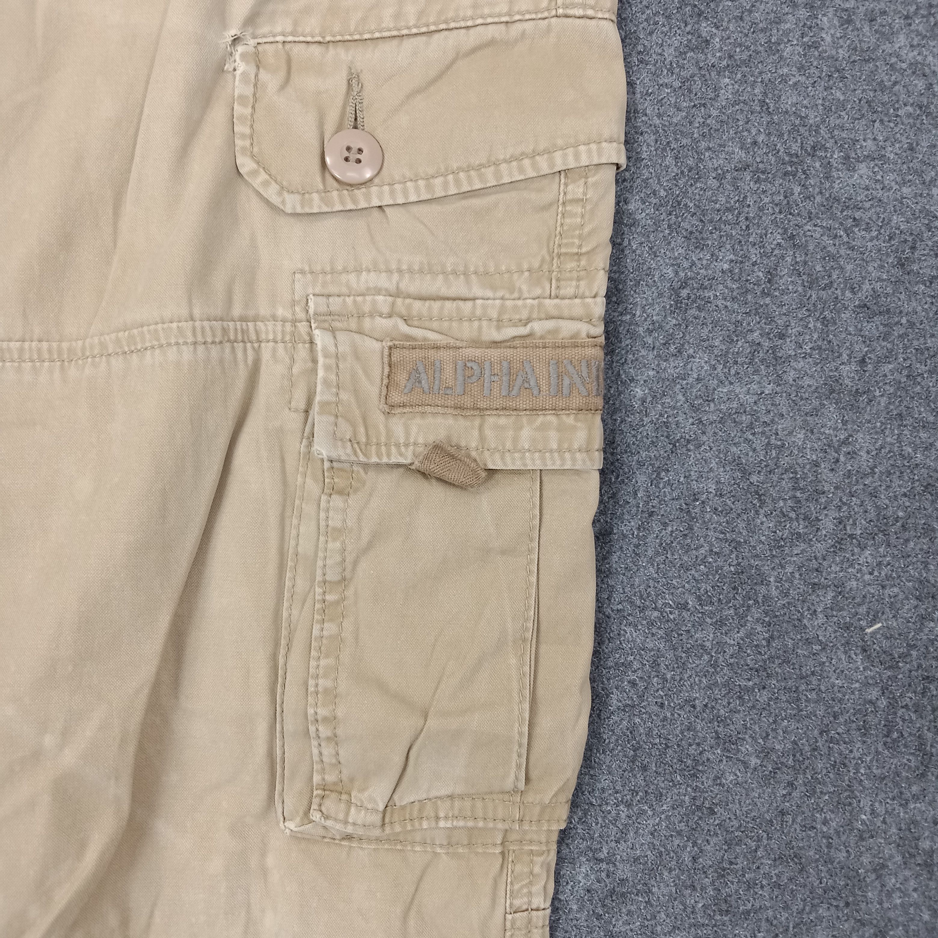Alpha Industries Alpha Industries American Style Cargo Pants C244N4 Size US 31 - 4 Thumbnail