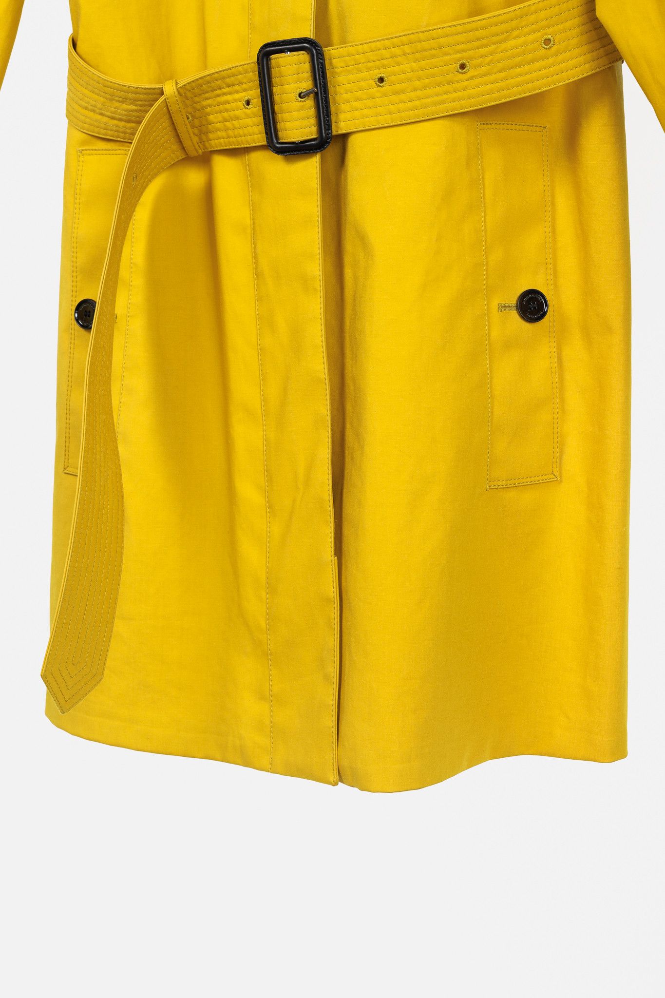 Burberry Burberry Dandelion Mid-Length Bonded Cotton Trench Coat Size M / US 6-8 / IT 42-44 - 7 Thumbnail