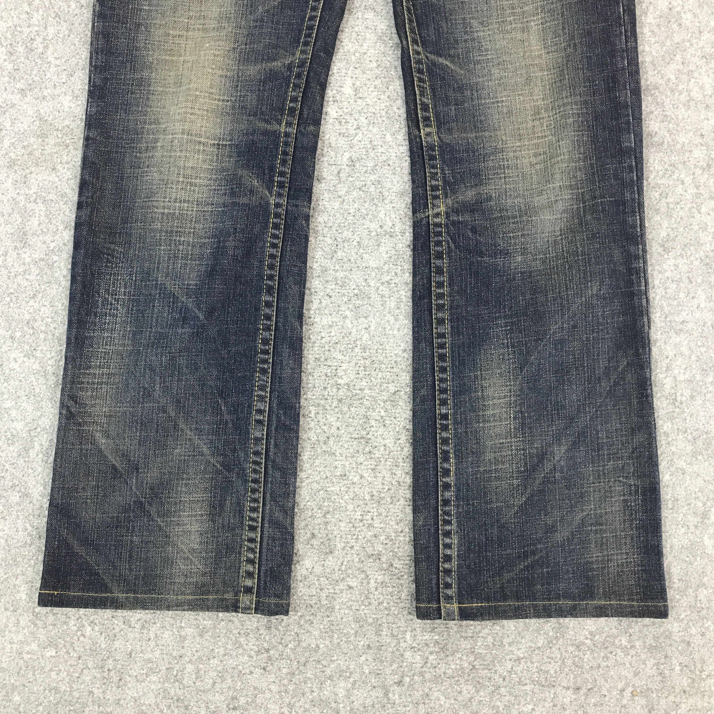 Japanese Brand JAPAN DESIGN RED PEPPER DENIM JEANS PANTS Size US 30 / EU 46 - 4 Thumbnail