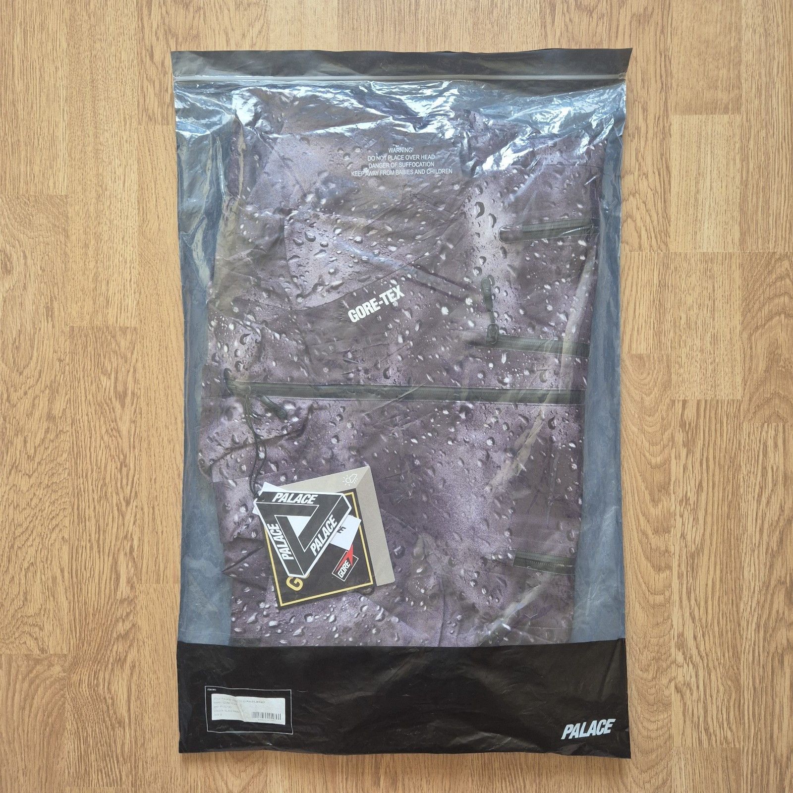 Palace Palace Gore-Tex Palex Jacket Black Rain FW19 Size US S / EU 44-46 / 1 - 3 Thumbnail
