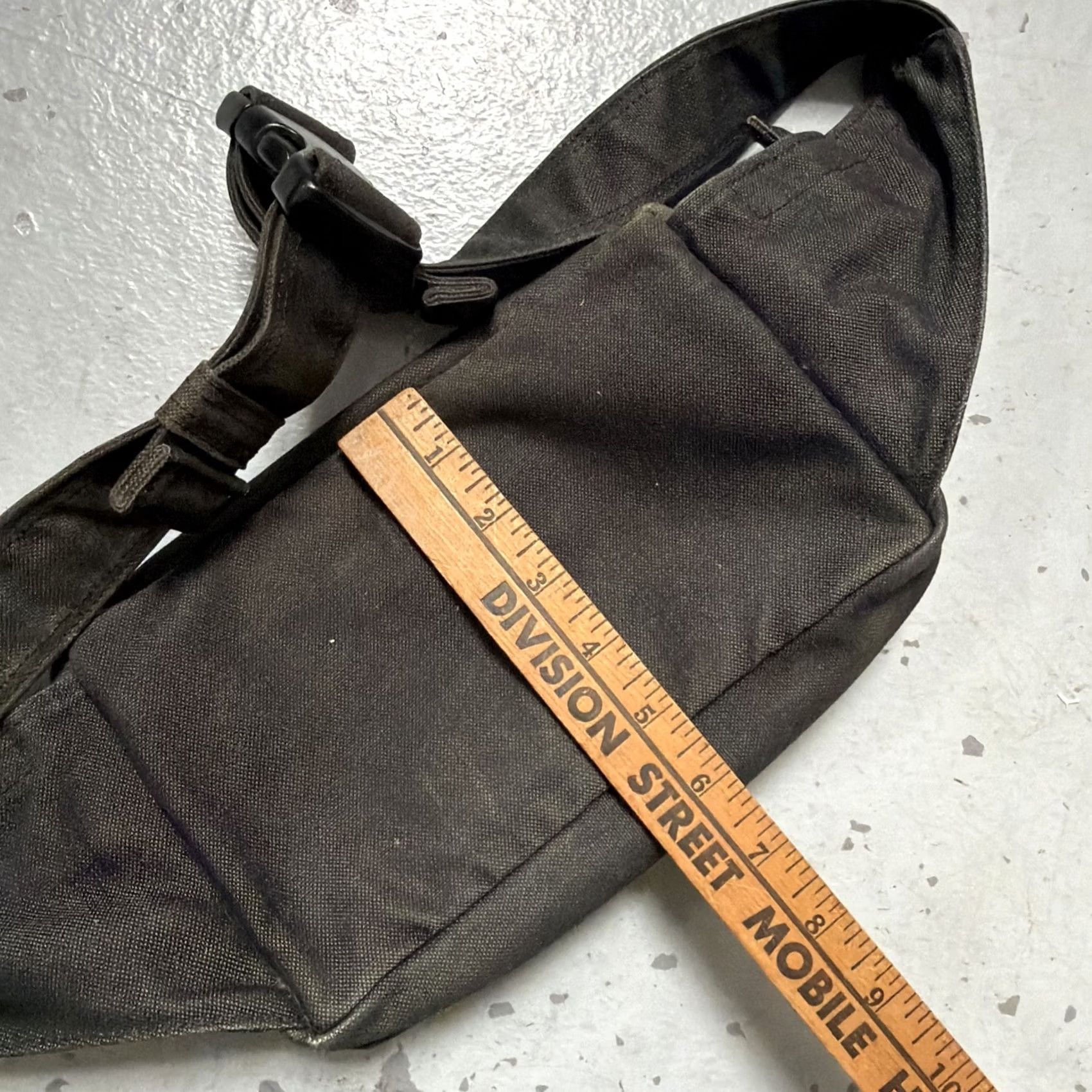 Rue Porter Porter Yoshida Canvas Small Waist Bag City Trail Hiking Camp Made In Japan OS Size ONE SIZE - 5 Thumbnail