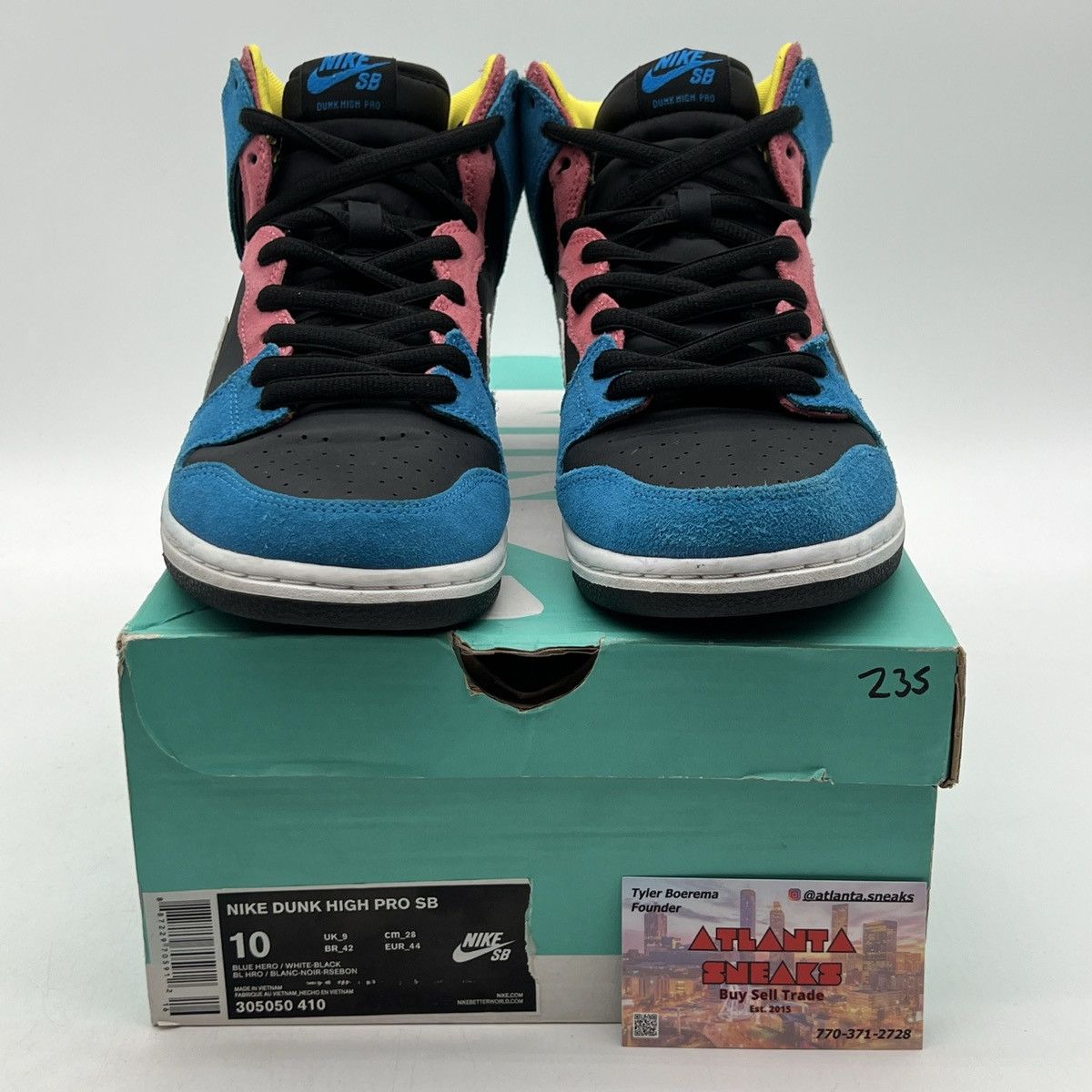 Nike Nike dunk high bazooka Joe Size US 10 / EU 43 - 2 Thumbnail
