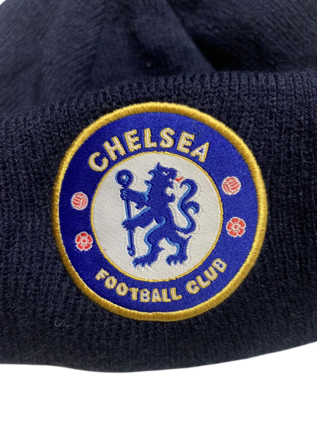 Chelsea Soccer Chelsea fc- beanie knit hat Size ONE SIZE - 3 Thumbnail