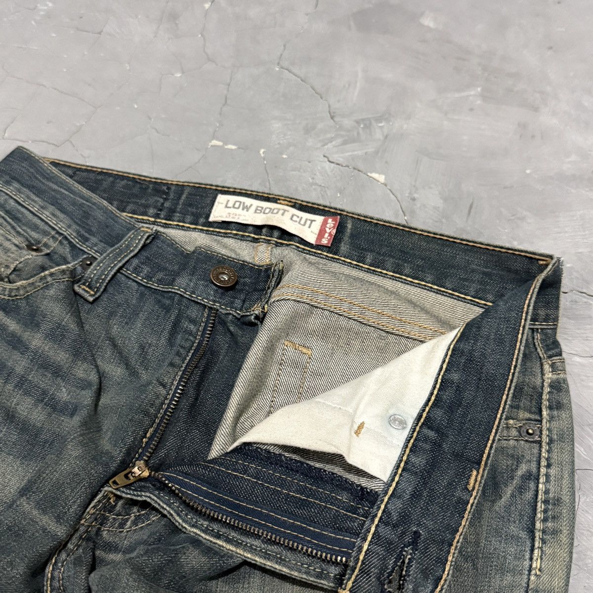 Levi's VTG Levi’s 527 Low Bootcut Mudwash ERD Flared Jeans Size US 30 / EU 46 - 3 Thumbnail