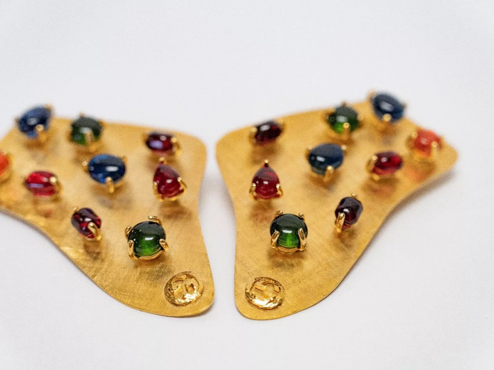 Gucci GUCCI ALESSANDRO MICHELE Runway Surreal Gold Jewel Clip Size ONE SIZE - 3 Thumbnail