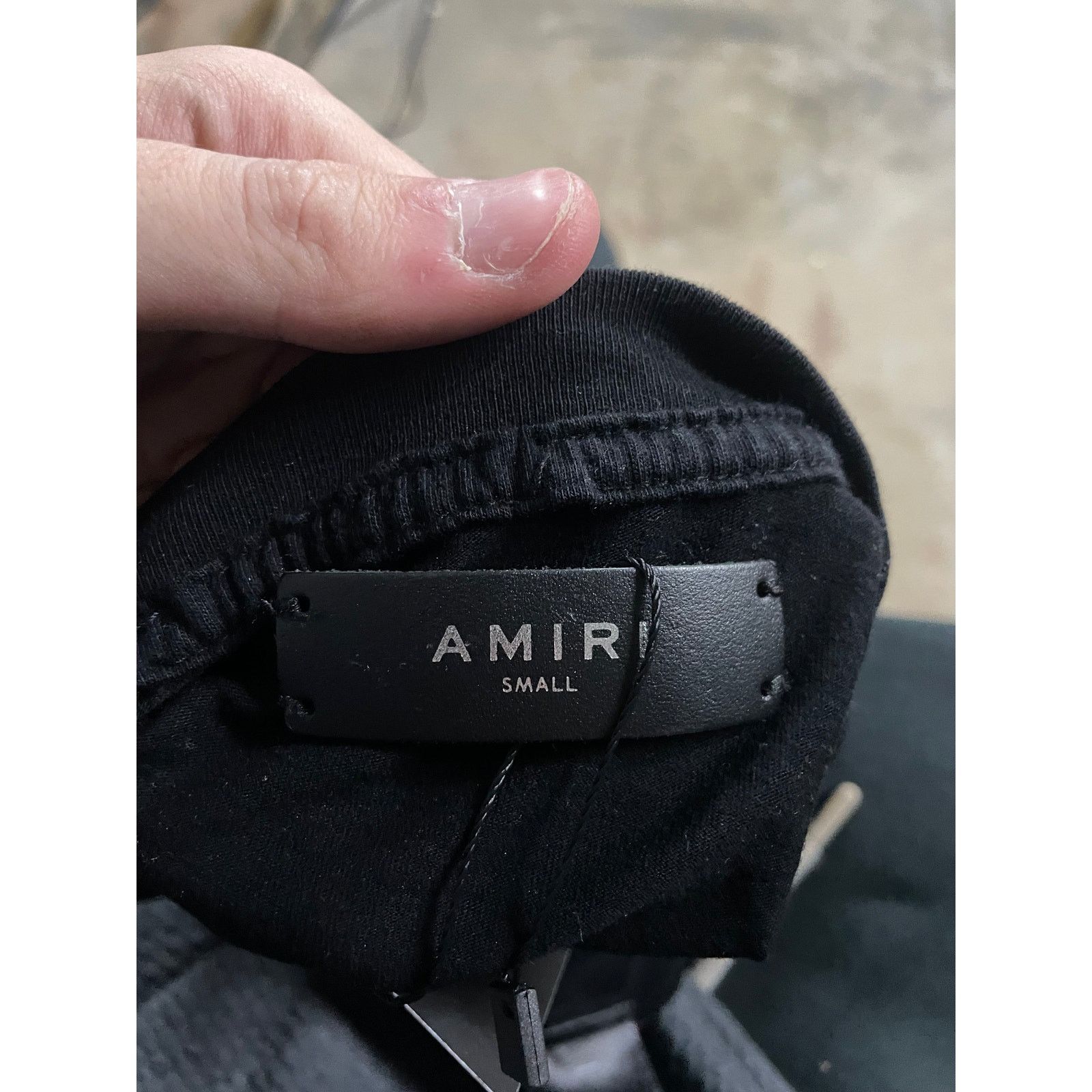 Amiri Amiri Wild Ones Tee Black Pink Used Small (Restitched) Size US S / EU 44-46 / 1 - 4 Thumbnail