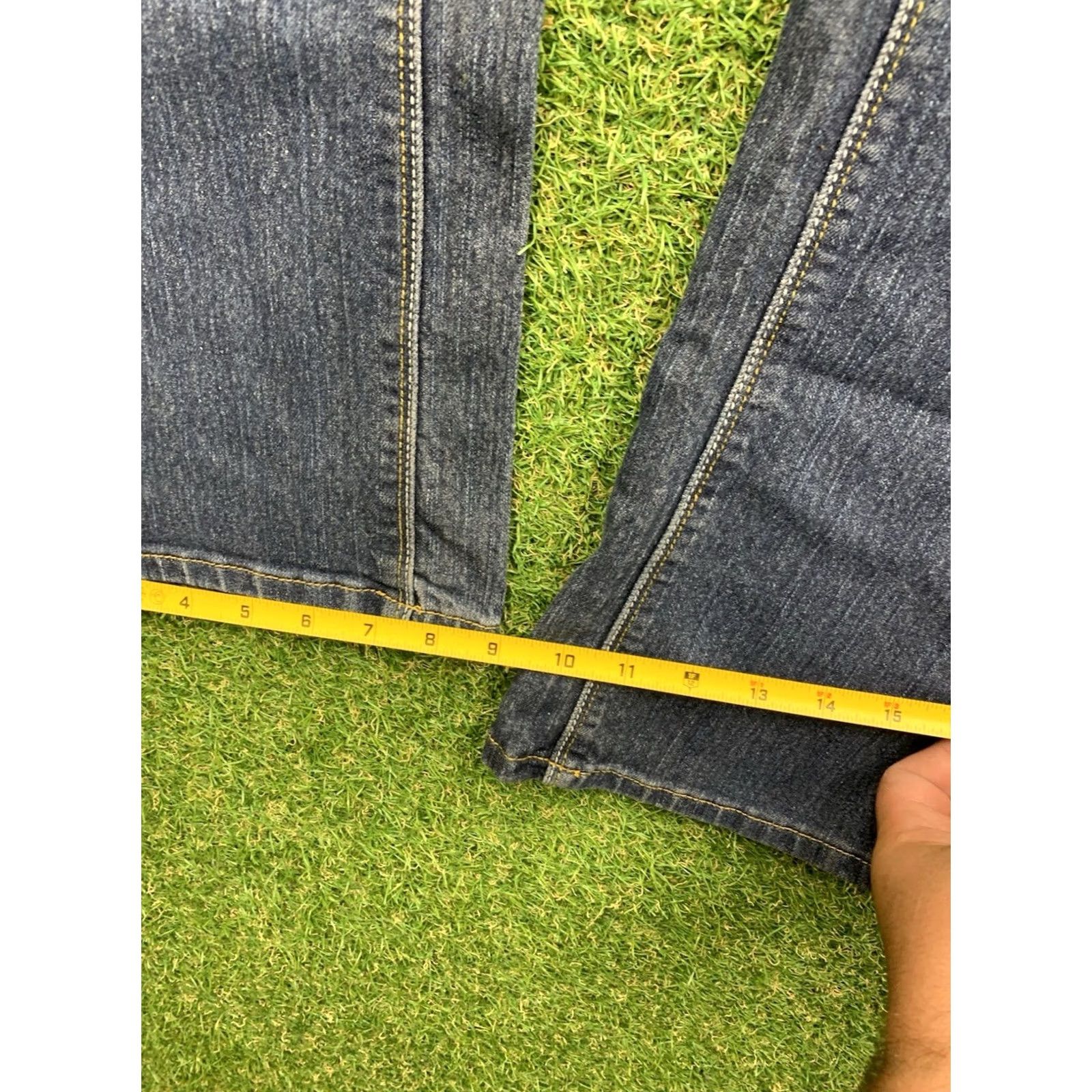 Coogi COOGI Jeans Womens 20W Grunge Dark Wash 5-Pocket Denim Wide Leg Boot Y2K Vintage Straight Modern Casual Boys Girls Mens Womens Size 42" / US 20 - 5 Thumbnail
