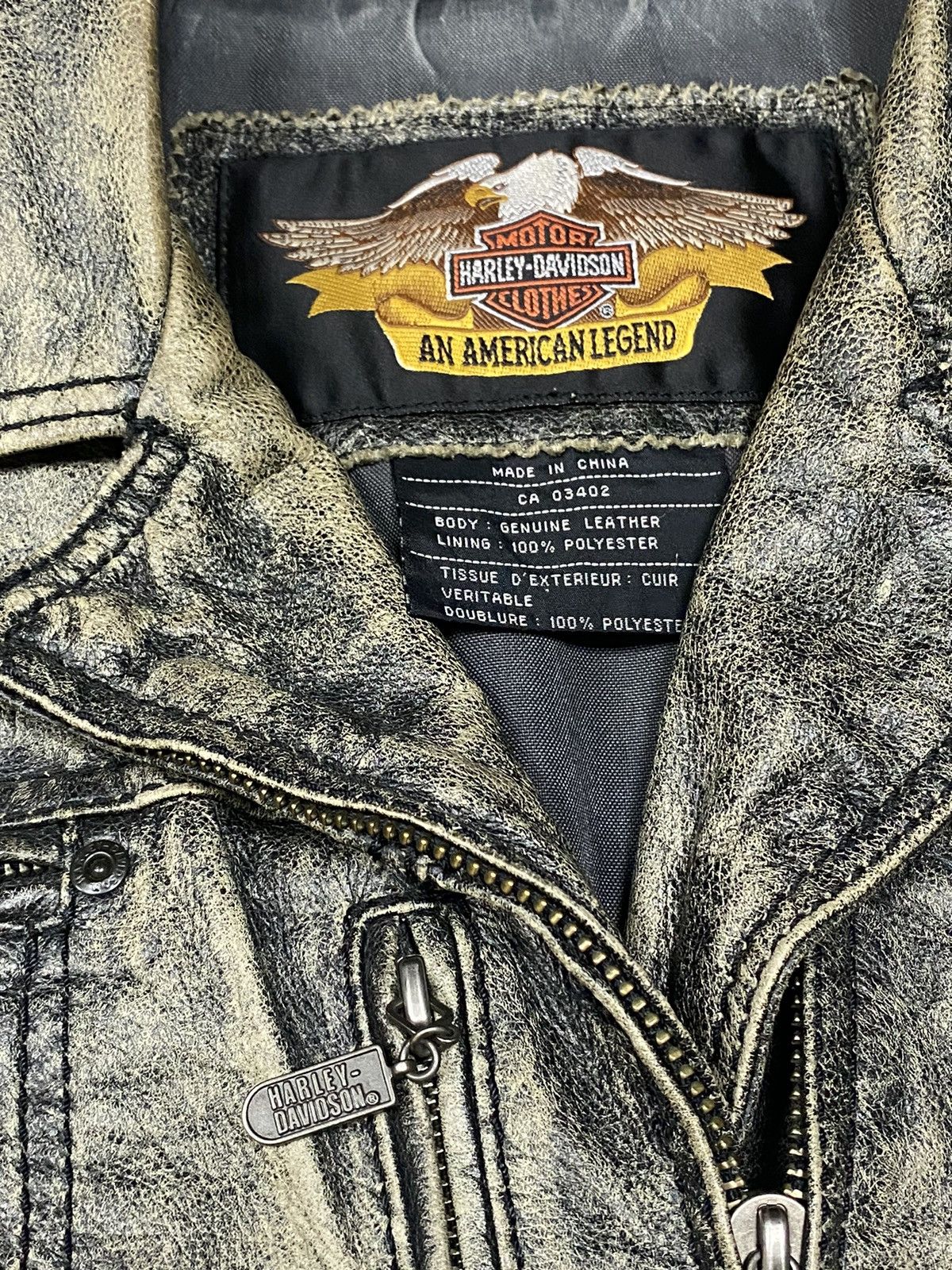 Harley Davidson Harley Davidson vintage big logo racing moto jacket Size US M / EU 48-50 / 2 - 6 Thumbnail