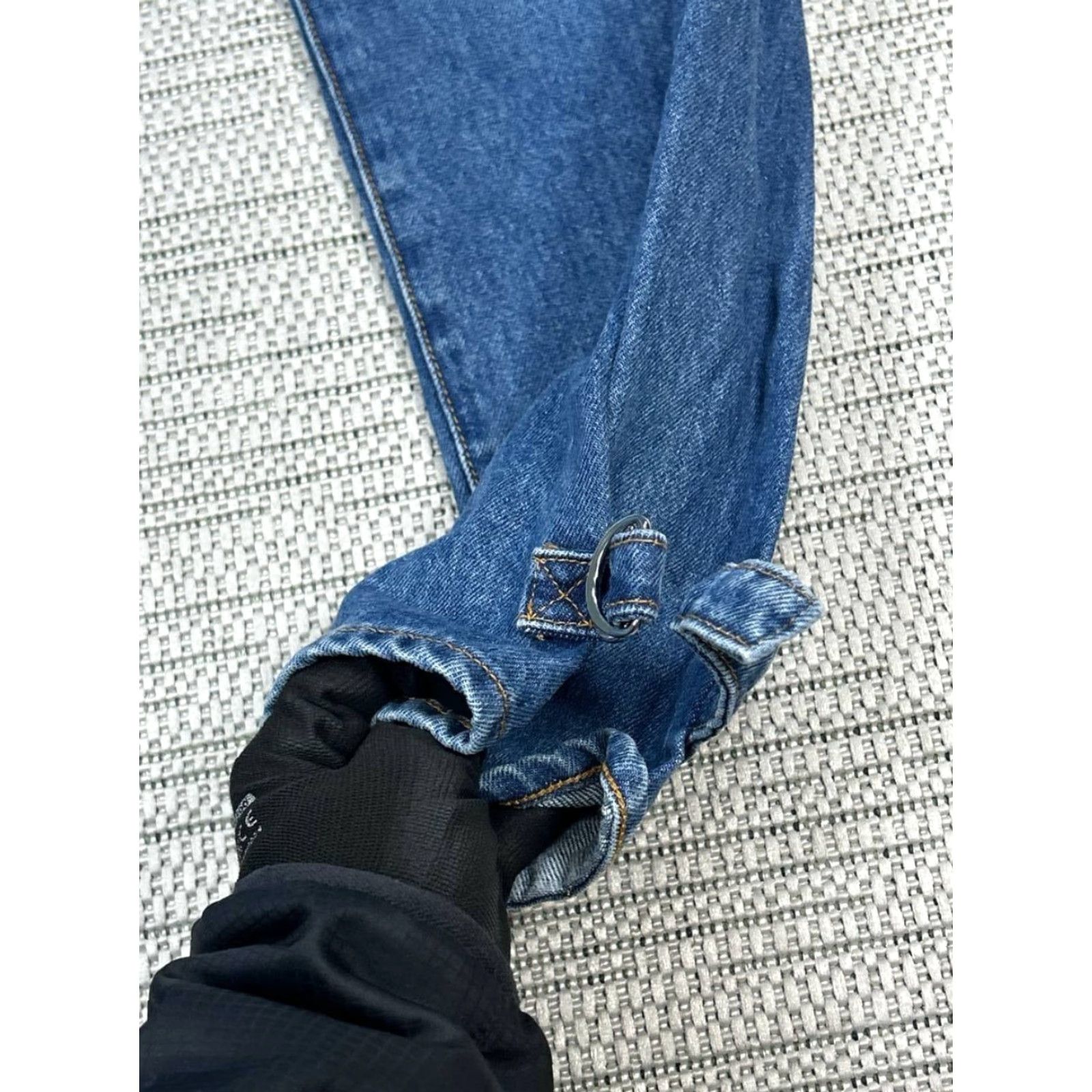 Veronica Beard VERONICA BEARD Jeans Addie Extra High Rise Beacon Womens 27 Blue 28x26 Vintage No Size 27" / US 4 / IT 40 - 3 Thumbnail