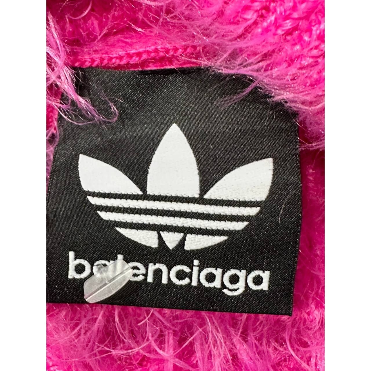 Balenciaga Balenciaga Bright Pink Knit High Collar Tunic Sweater Sz.L Size L / US 10 / IT 46 - 5 Thumbnail
